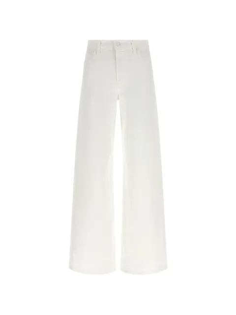 The Rerun Zip Sneak wide-leg jeans by MOTHER