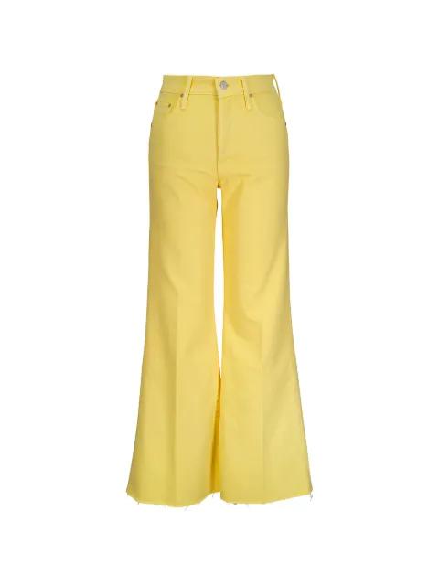 The Tomcat Roller Fray flared jeans by MOTHER
