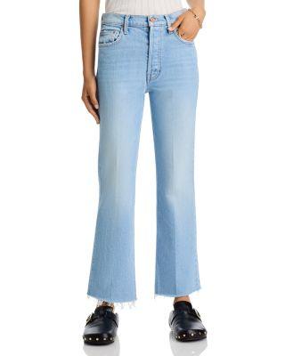 The Tripper Flood Fray Jeans in Cool As A Cat by MOTHER