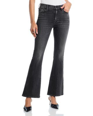 The Weekender Mid Rise Flare Jeans in Can You Call My Phone by MOTHER