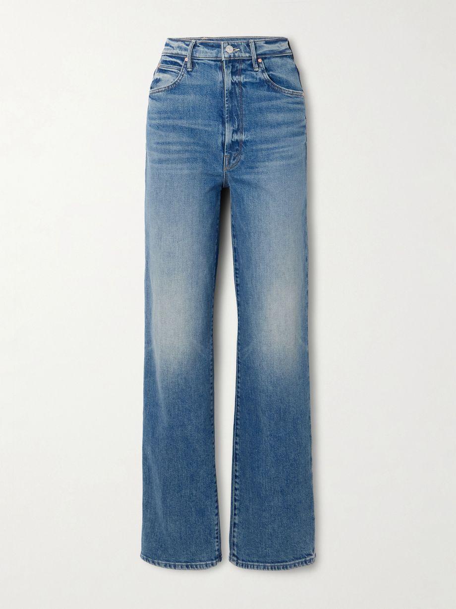 Tunnel Vision Sneak high-rise straight-leg jeans by MOTHER