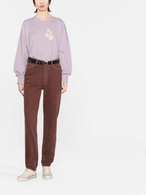 Twizzi Skimp high-waisted jeans by MOTHER