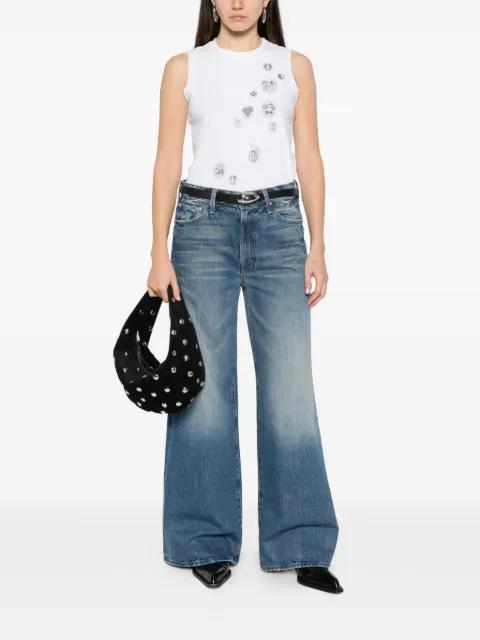 graphic-print sleeveless top by MOTHER