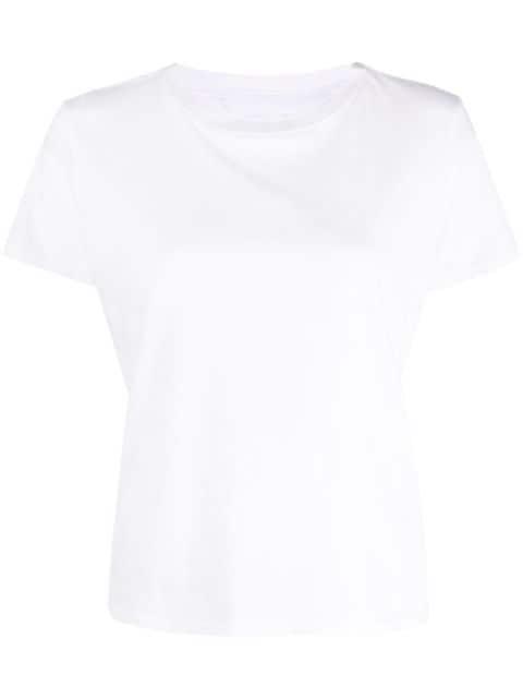 short-sleeve supima cotton T-shirt by MOTHER