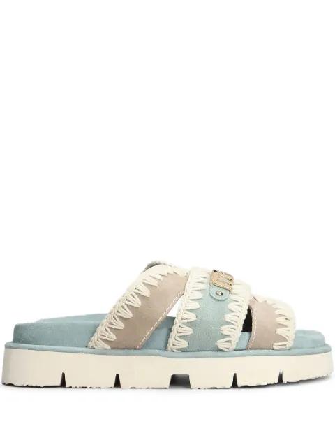 Bio suede sandals by MOU