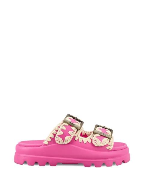 Eva buckle sandals by MOU