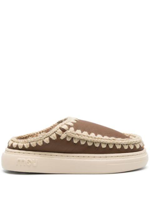 leather slippers by MOU