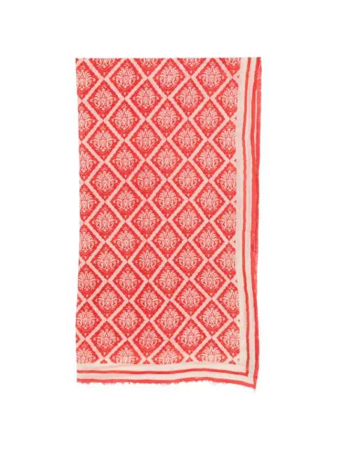 fringed scarf by MOULETA