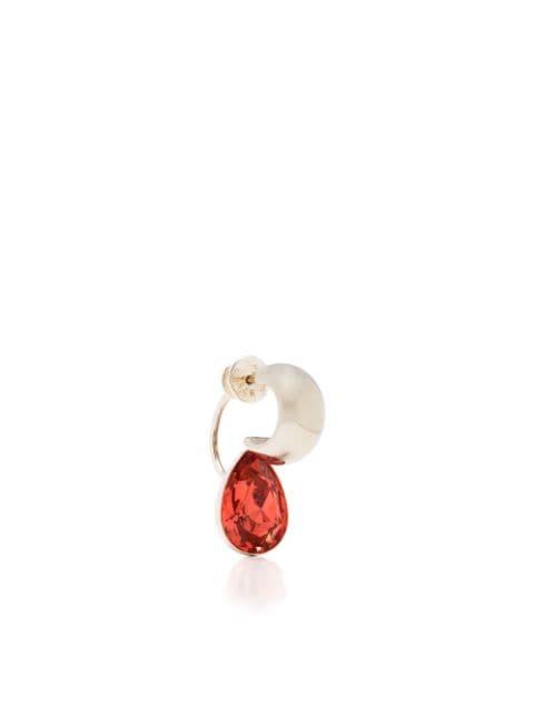 Gemini single hoop earring by MOUNSER