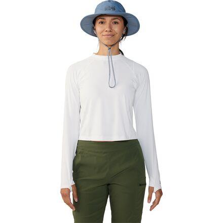 Crater Lake Long-Sleeve Crop Top by MOUNTAIN HARDWEAR