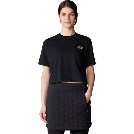 Logo Boxy Crop Shirt by MOUNTAIN HARDWEAR