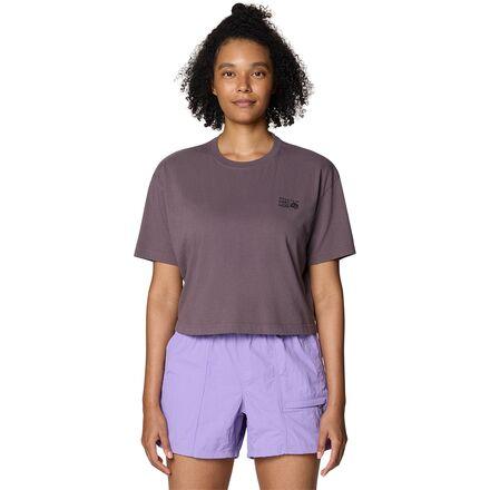 Logo Boxy Crop Shirt by MOUNTAIN HARDWEAR
