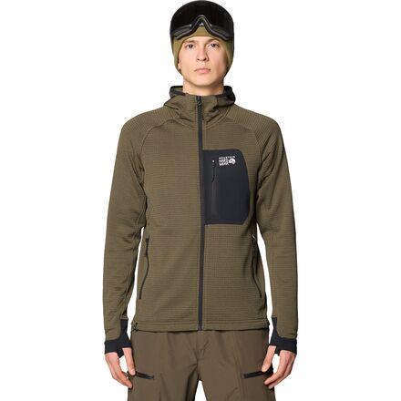 Polartec Power Grid Full-Zip Hoodie by MOUNTAIN HARDWEAR