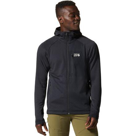 Polartec Power Grid Full-Zip Hoodie by MOUNTAIN HARDWEAR