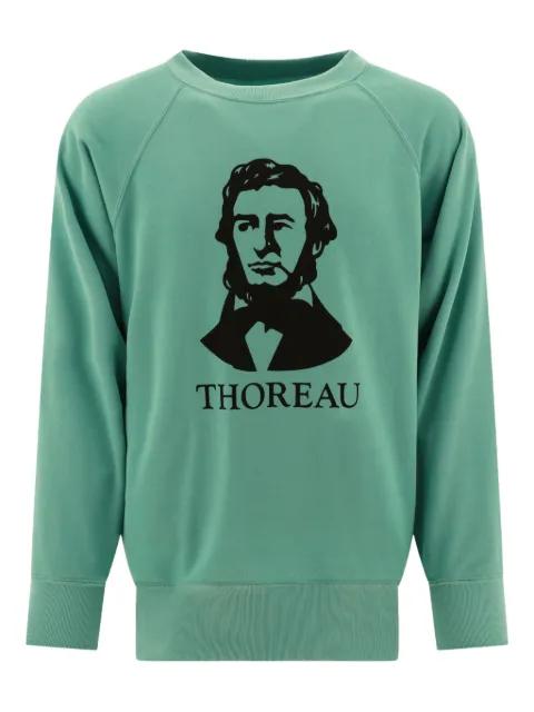 printed sweatshirt by MOUNTAIN RESEARCH