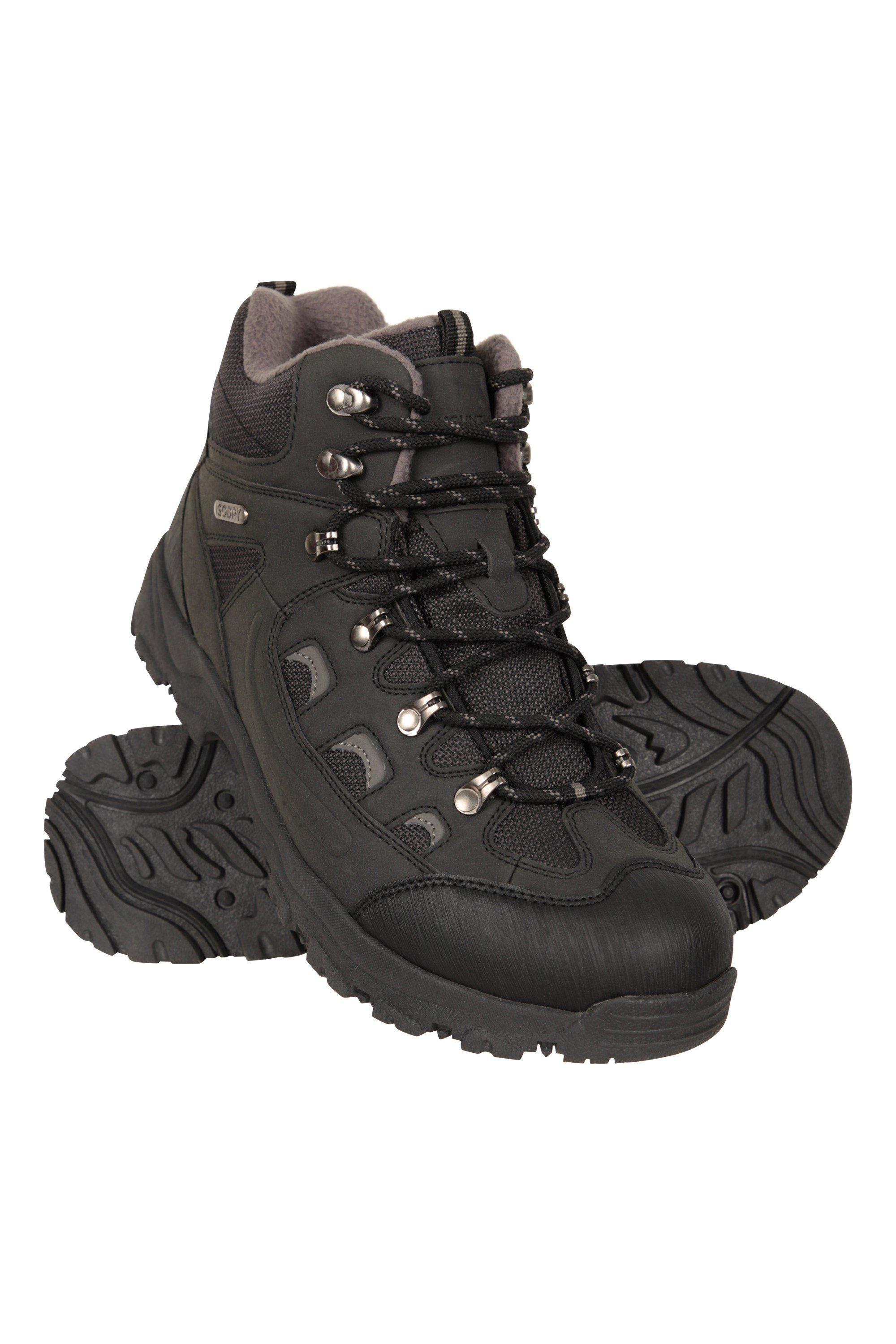 'Adventurer II' Waterproof Breathable Mesh Deep Lugs Thermal Boots by MOUNTAIN WAREHOUSE