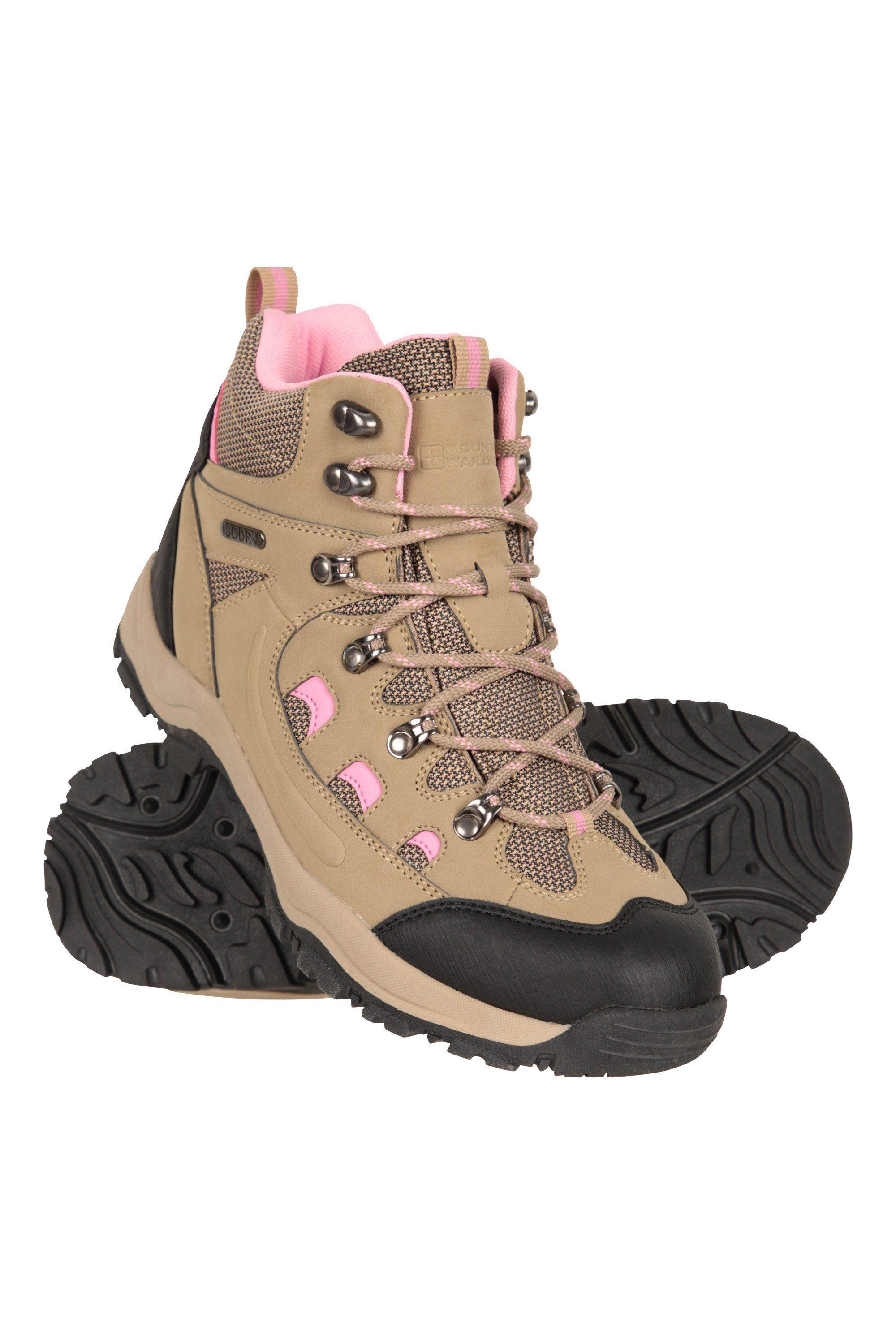 Adventurer Waterproof Boots - Hiking Trekking Shoes by MOUNTAIN WAREHOUSE