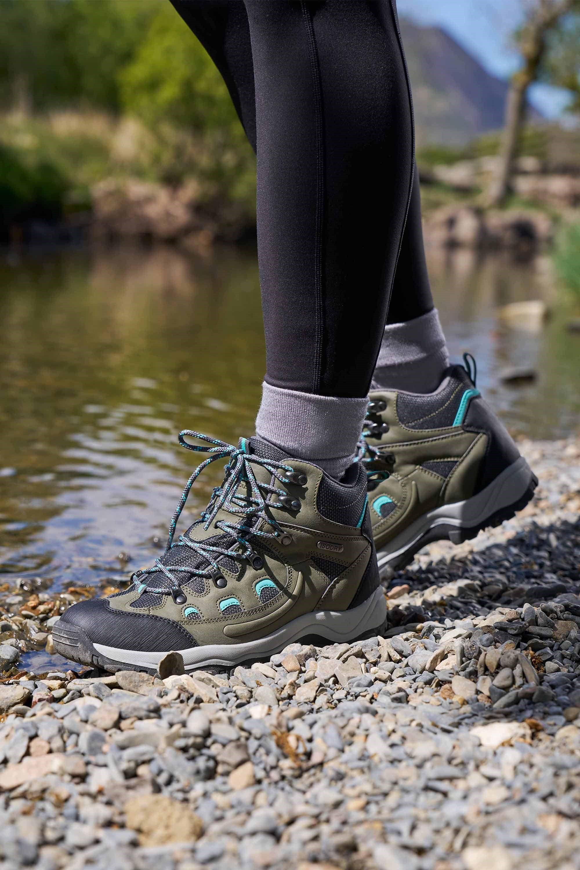 Adventurer Waterproof Boots - Hiking Trekking Shoes by MOUNTAIN WAREHOUSE