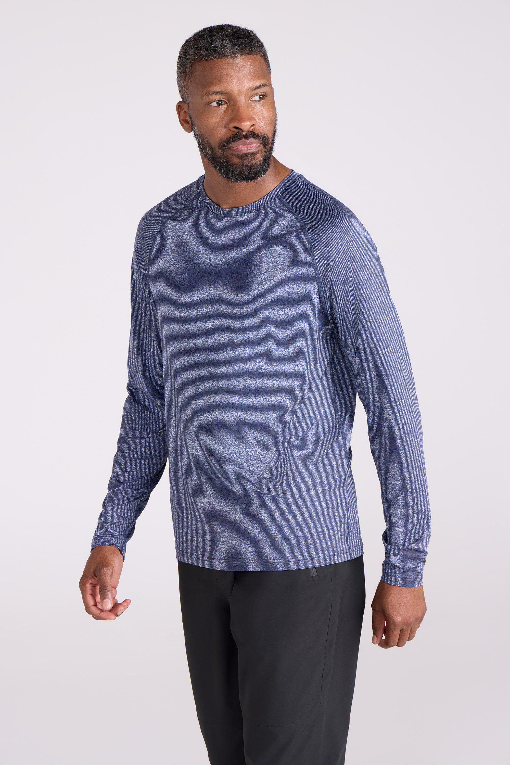 'Agra' IsoCool UV Protection Comfortable Striped Tee Top by MOUNTAIN WAREHOUSE