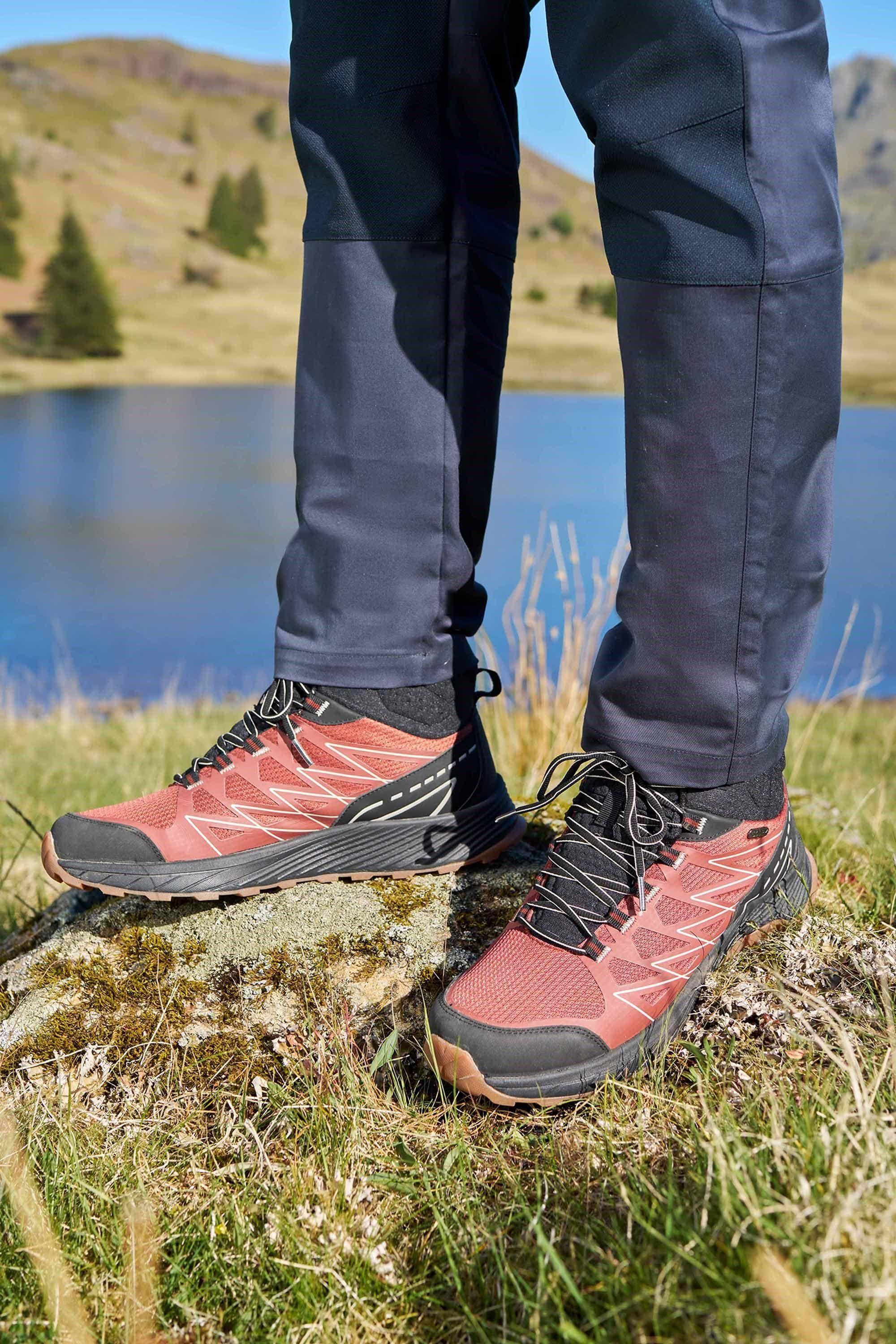 'Alder' Waterproof Breathable Non-Slip Outdoor Walking Hiking Boots by MOUNTAIN WAREHOUSE