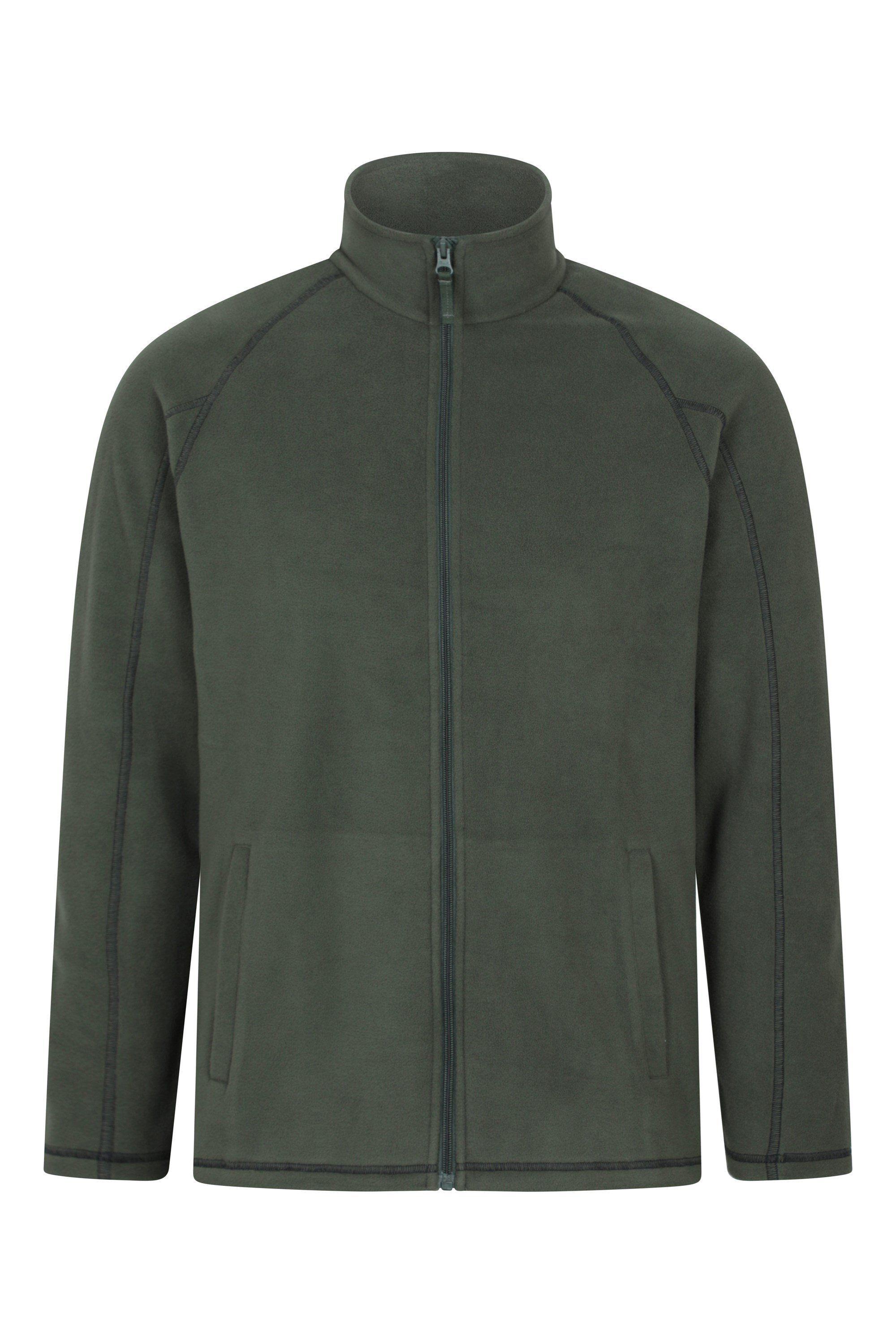 'Ashbourne' Warm Comfortable Anti-Pill Full Zip Outdoor Fleece Jumper by MOUNTAIN WAREHOUSE