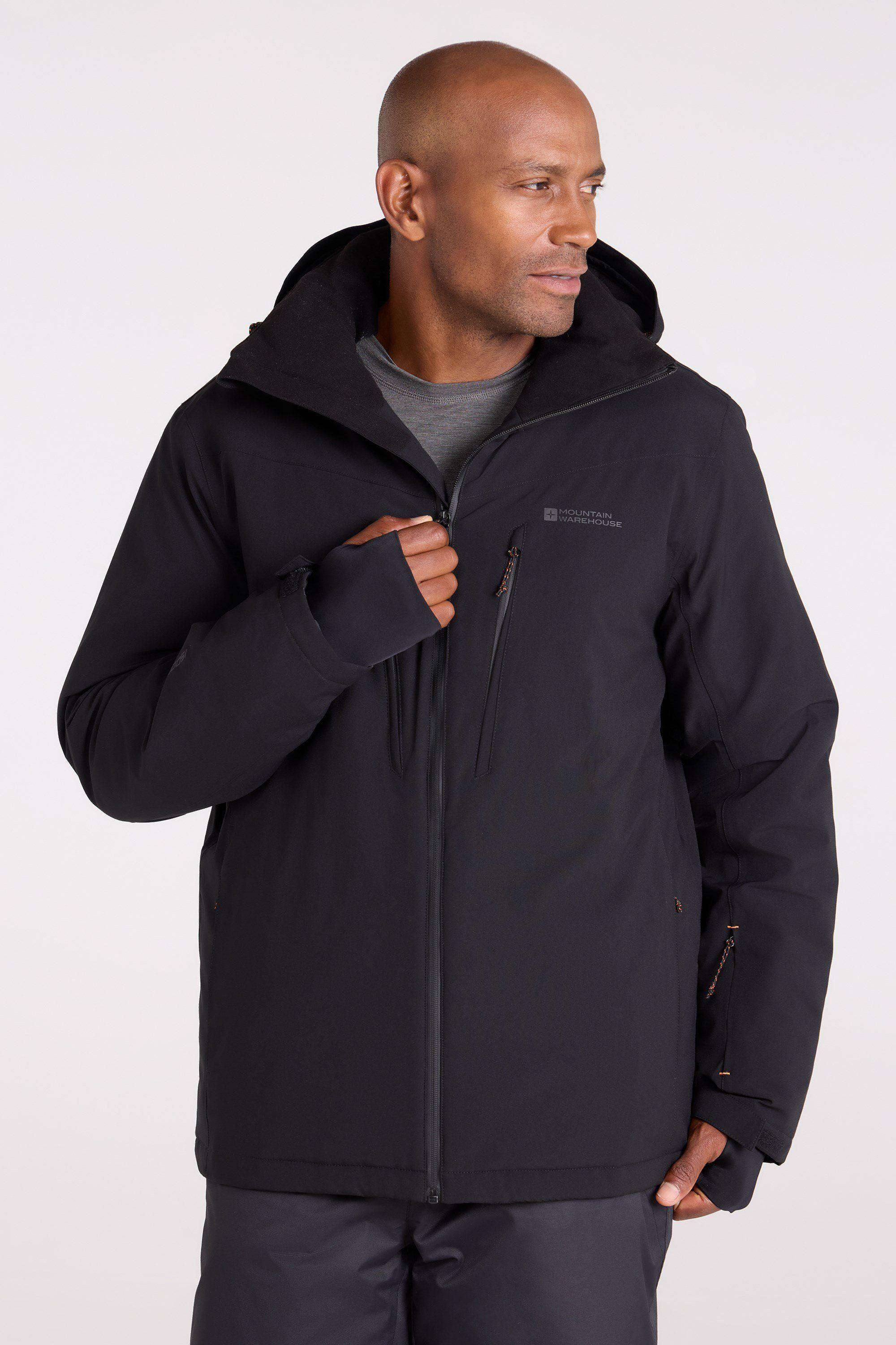 'Astro' Waterproof Adjustable Hood Warm Outdoor Winter Ski Jacket by MOUNTAIN WAREHOUSE