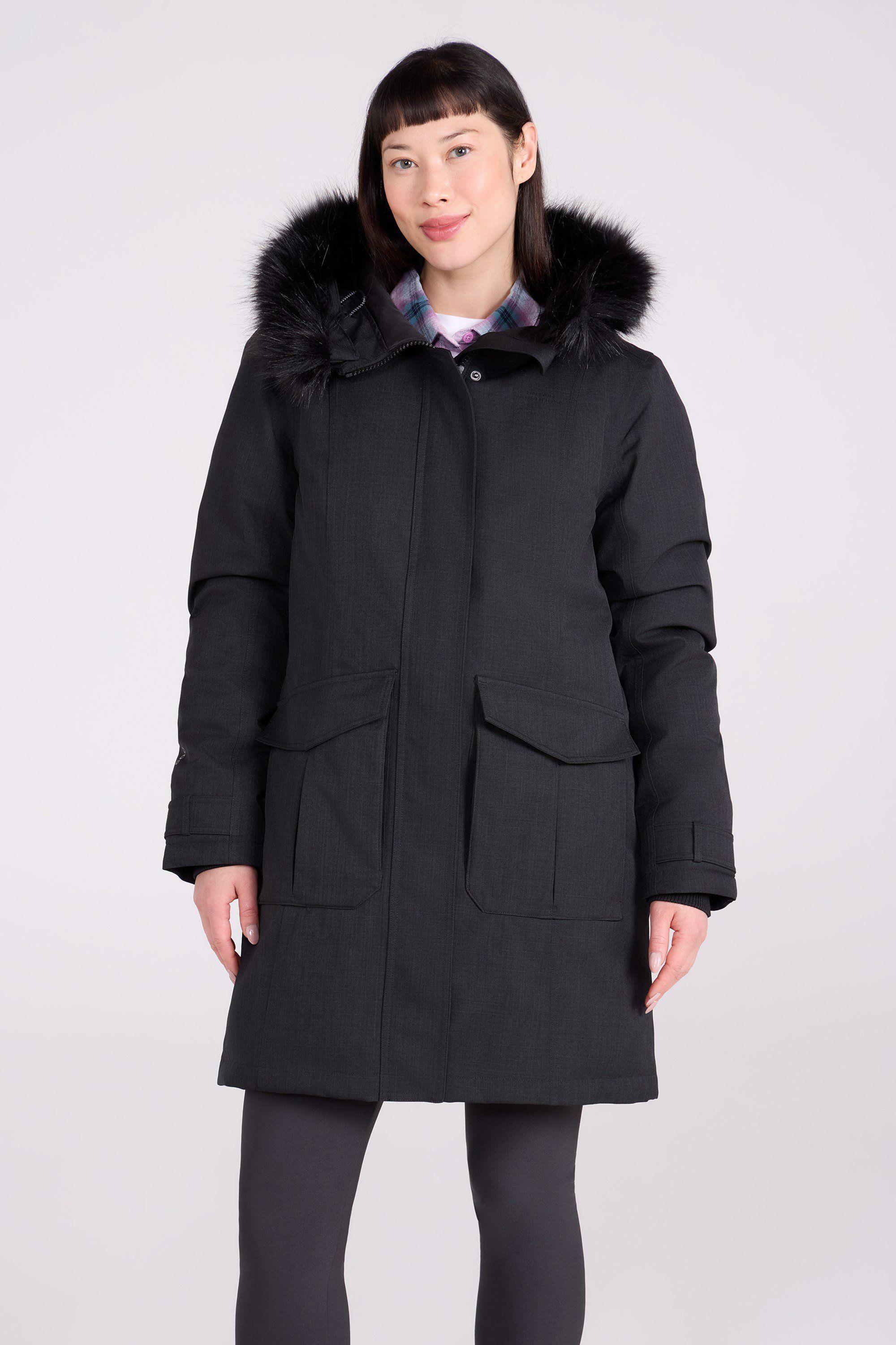 'Aurora' Waterproof Camping Outdoors Rain Down Jacket by MOUNTAIN WAREHOUSE