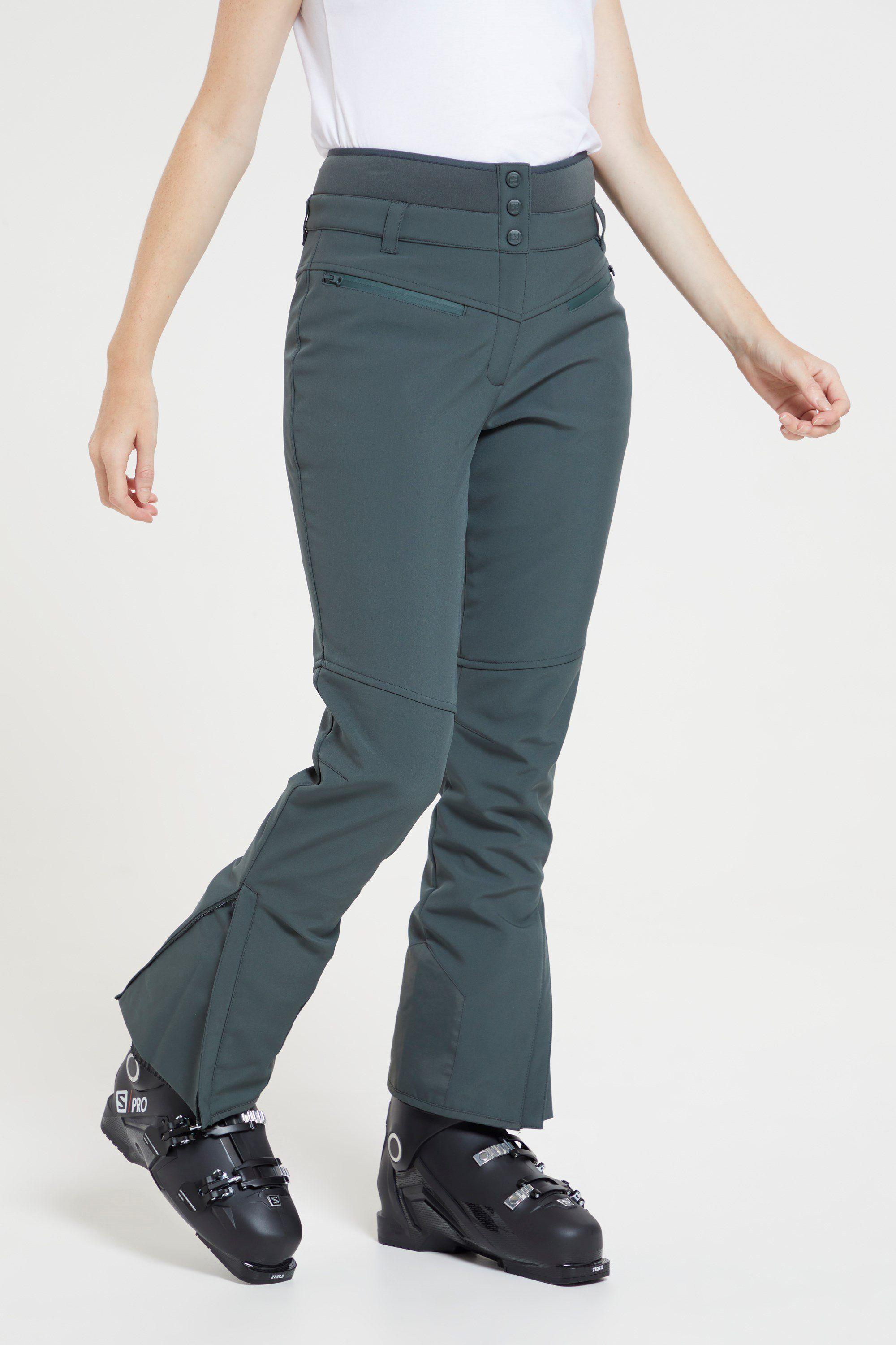 'Avalanche' Slim Fit High-Waisted Snowproof Thermal Lined Ski Pants by MOUNTAIN WAREHOUSE