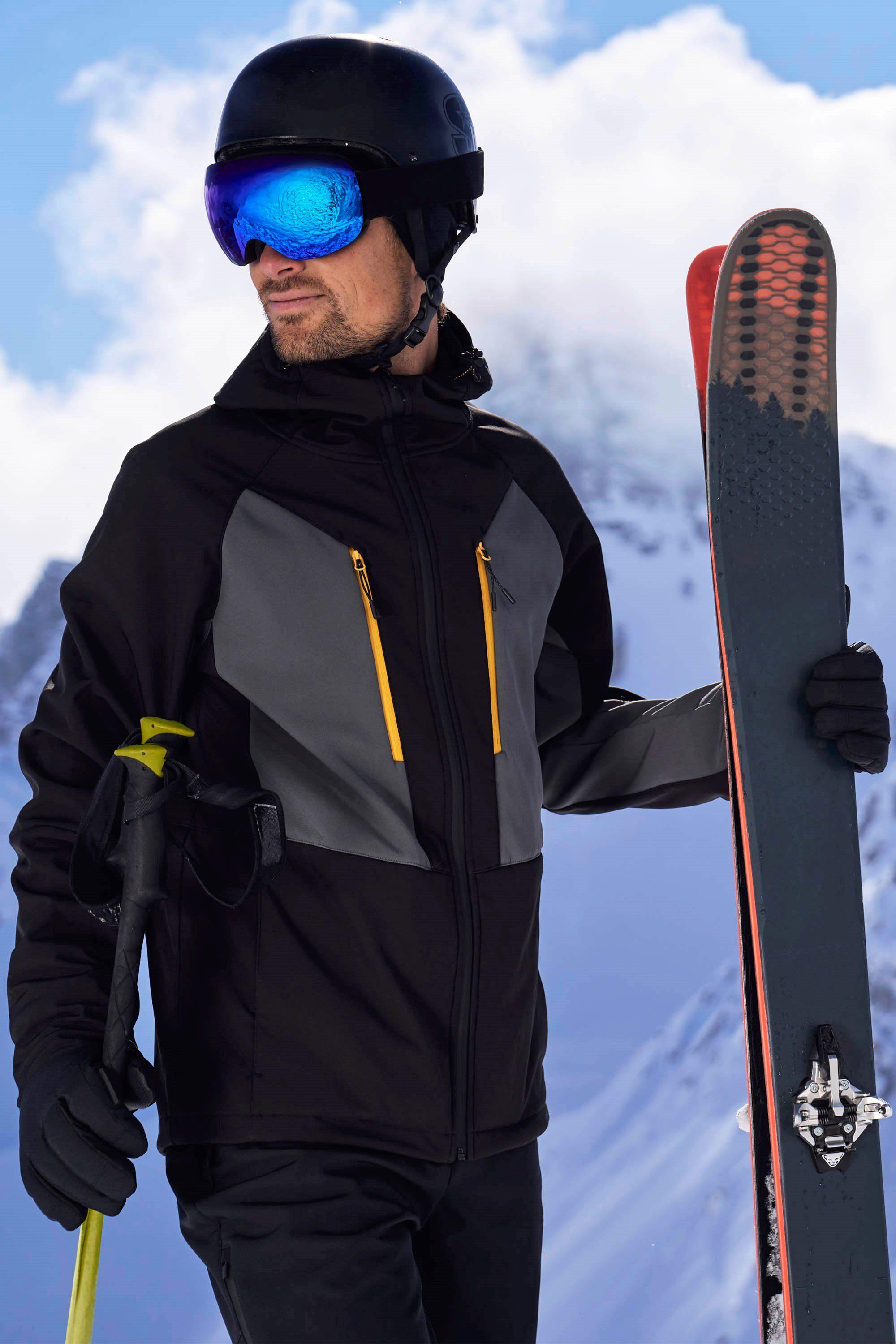 'Axis Extreme' Water Resistant Breathable Warm Softshell Ski Jacket by MOUNTAIN WAREHOUSE
