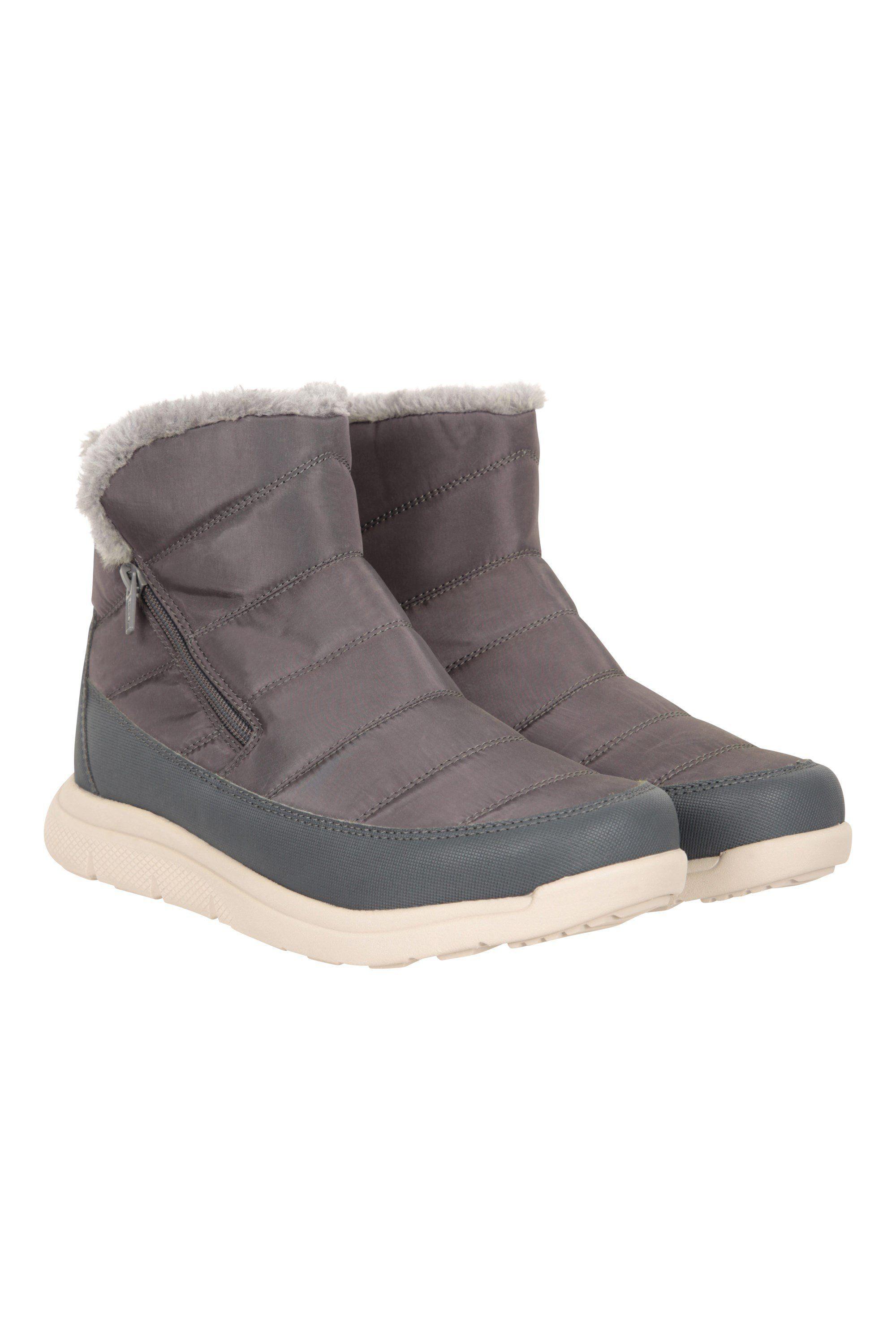 ’Boston' Winter Textile EVA Footbed Fleece Lined Snow Proof Boots by MOUNTAIN WAREHOUSE ’Boston' Winter Textile EVA Footbed Fleece Lined Snow Proof Boots by MOUNTAIN WAREHOUSE