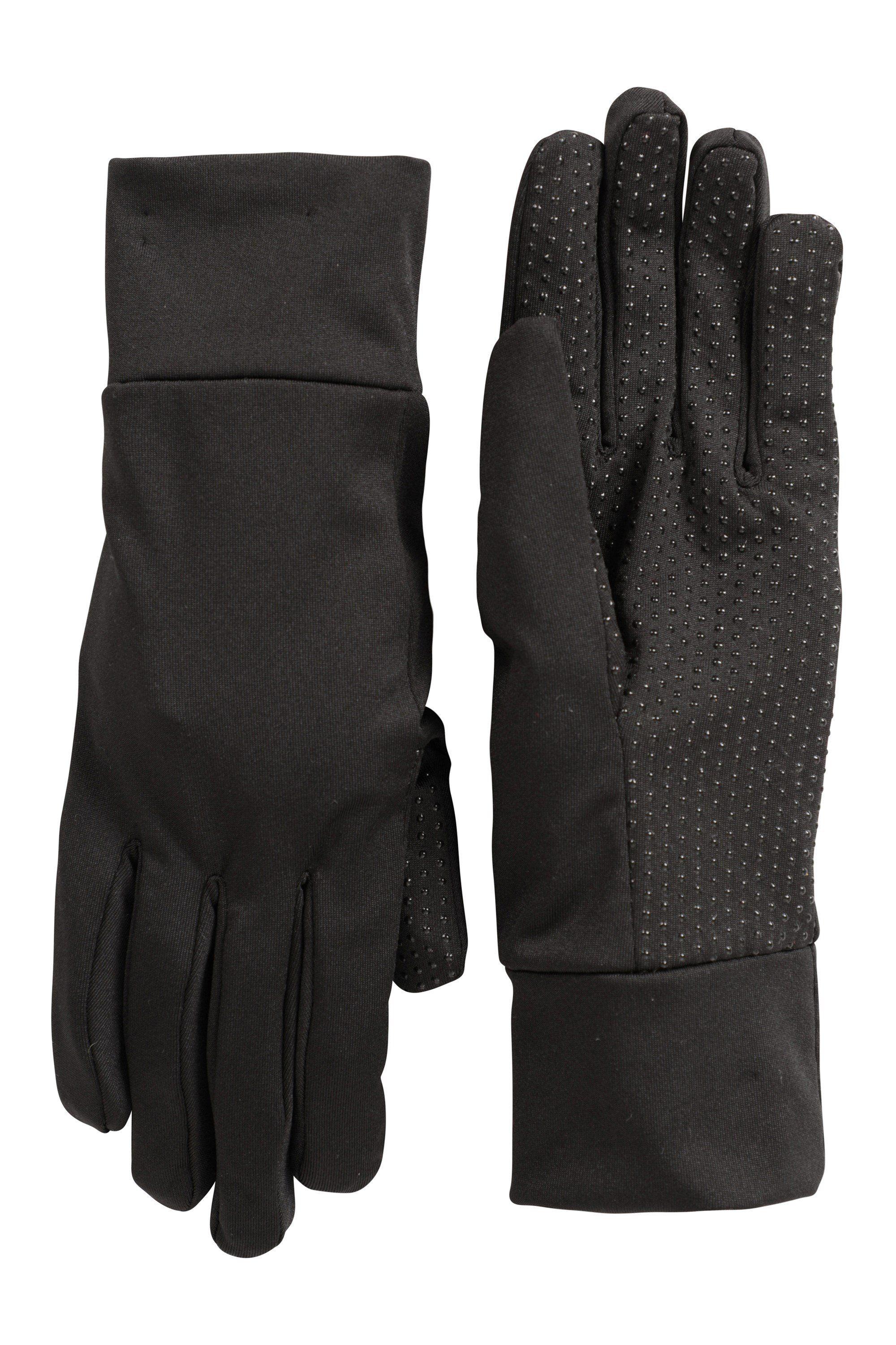 Breathable Quick Drying Non Slip Palm Warm Grippi Lining Gloves by MOUNTAIN WAREHOUSE