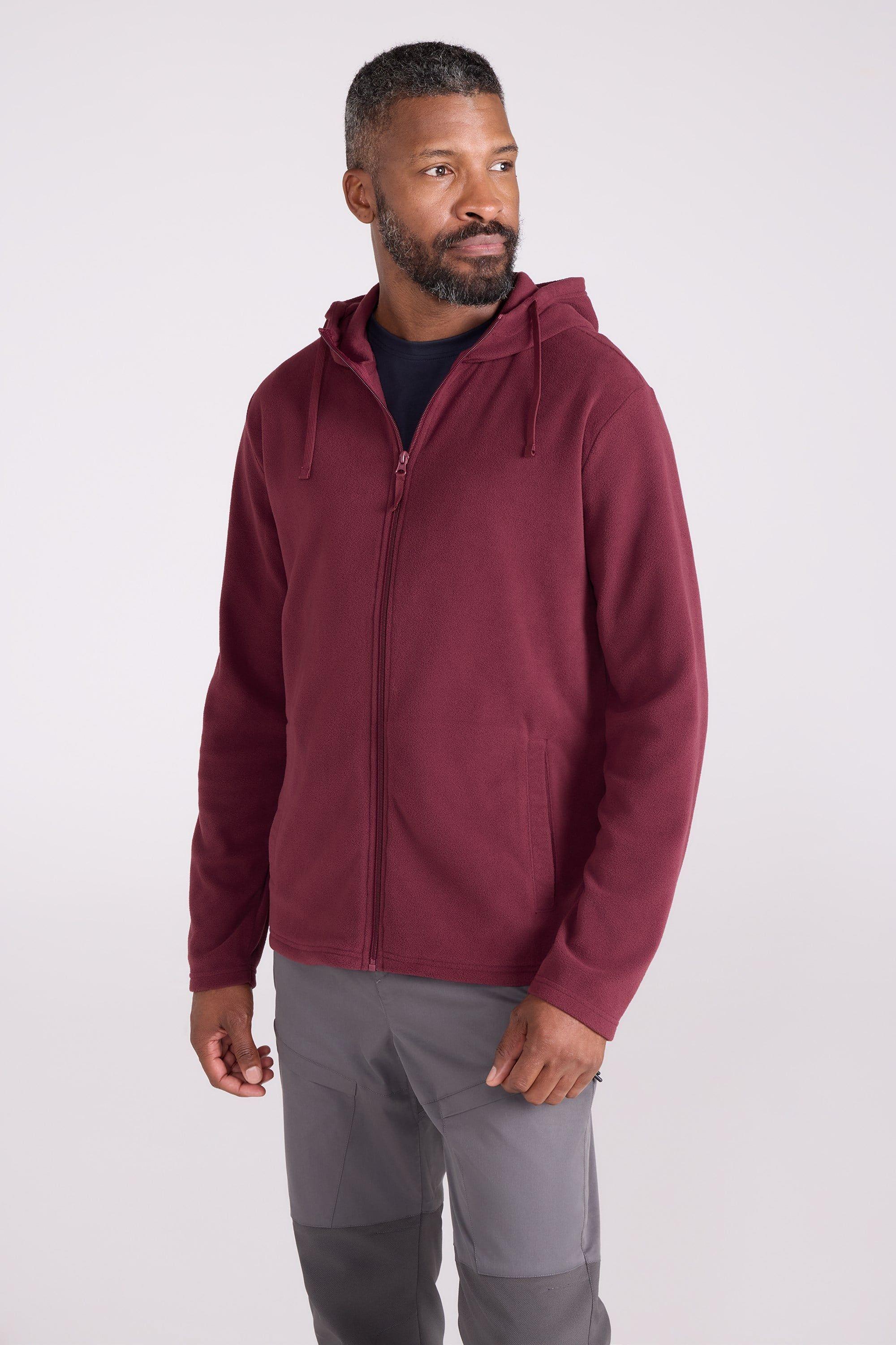 'Camber' Adjustable Comfortable Casual Full Zip Hoodie by MOUNTAIN WAREHOUSE