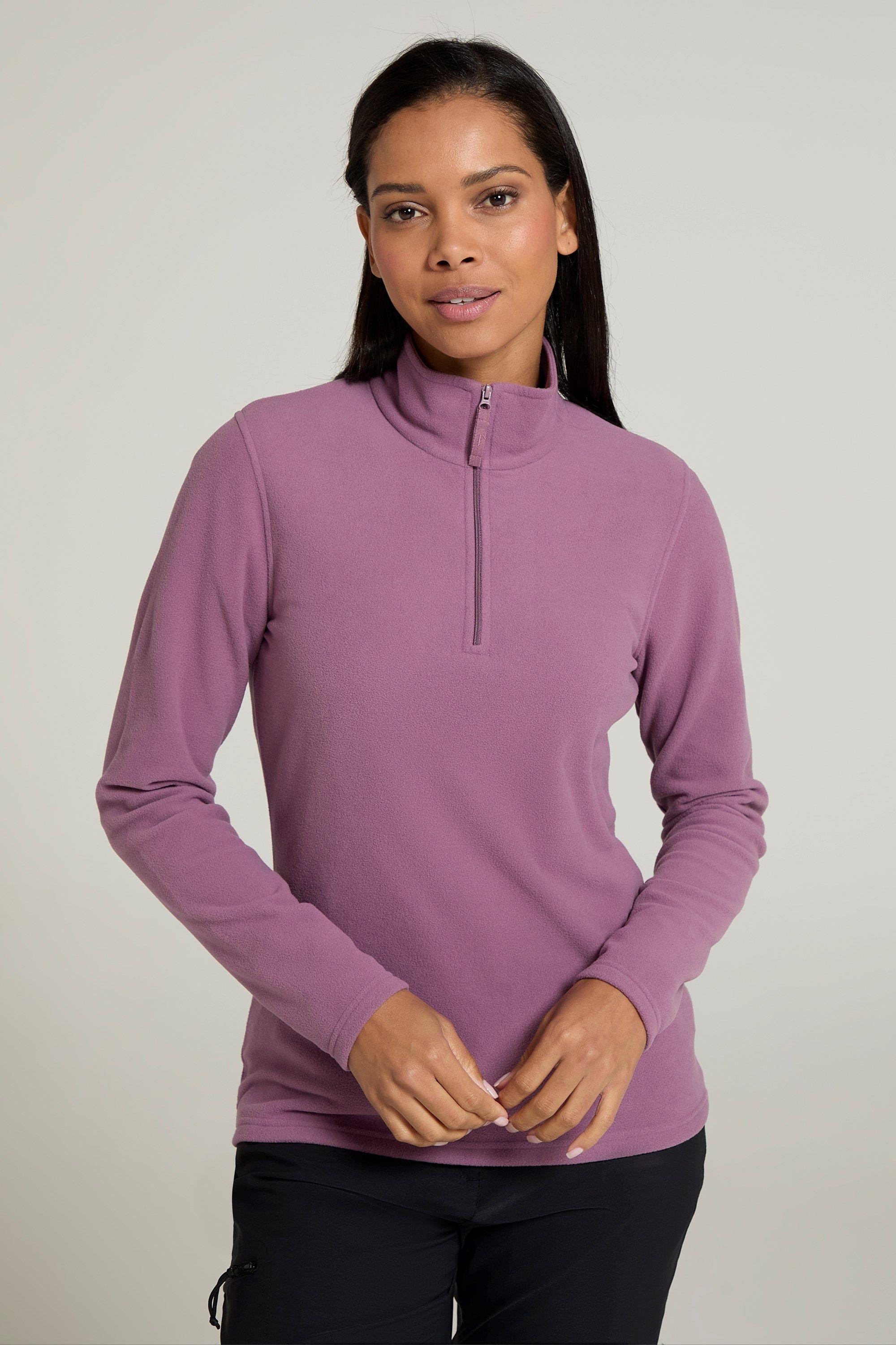 Camber Half Zip Pullover Antipill Fleece Top by MOUNTAIN WAREHOUSE