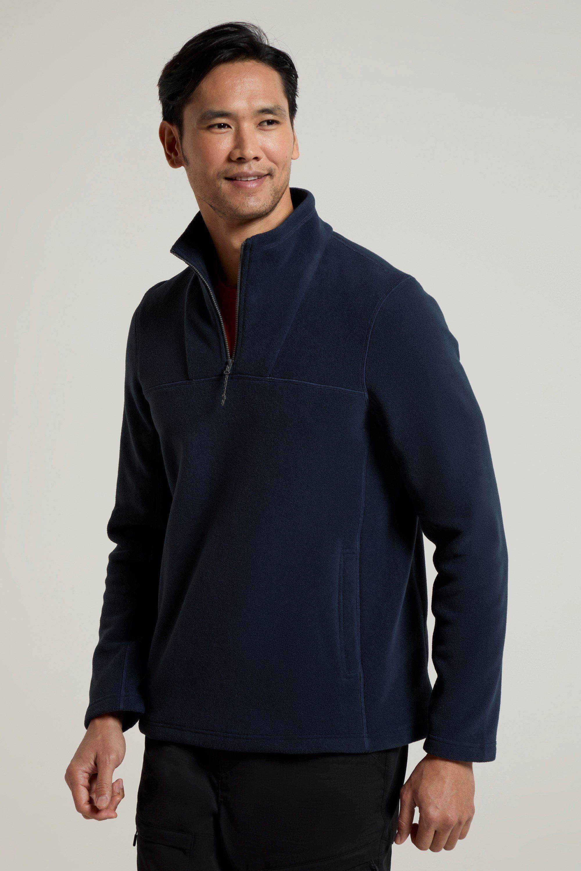 'Cedar' Half Zip Comfortable Layering Fleece Top by MOUNTAIN WAREHOUSE