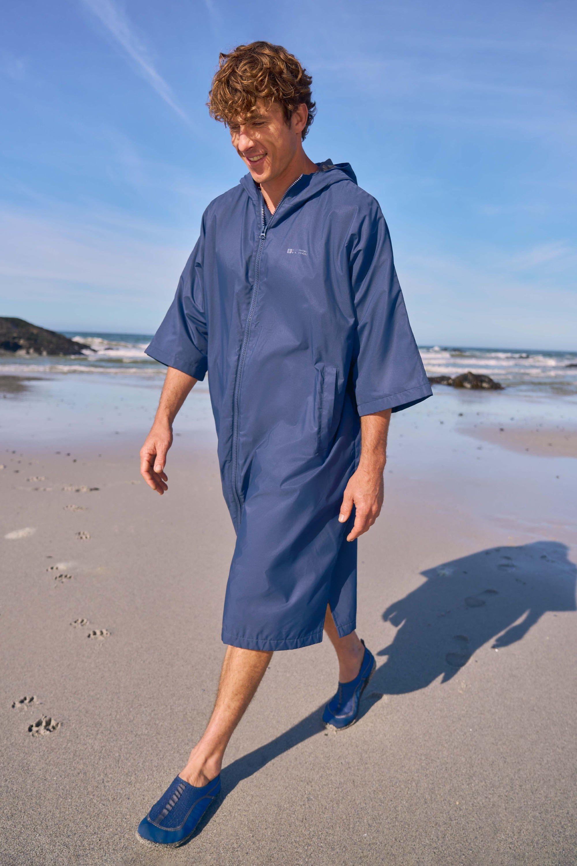 'Coastline' Water Resistant Adjustable Hood Long Length Changing Robe by MOUNTAIN WAREHOUSE