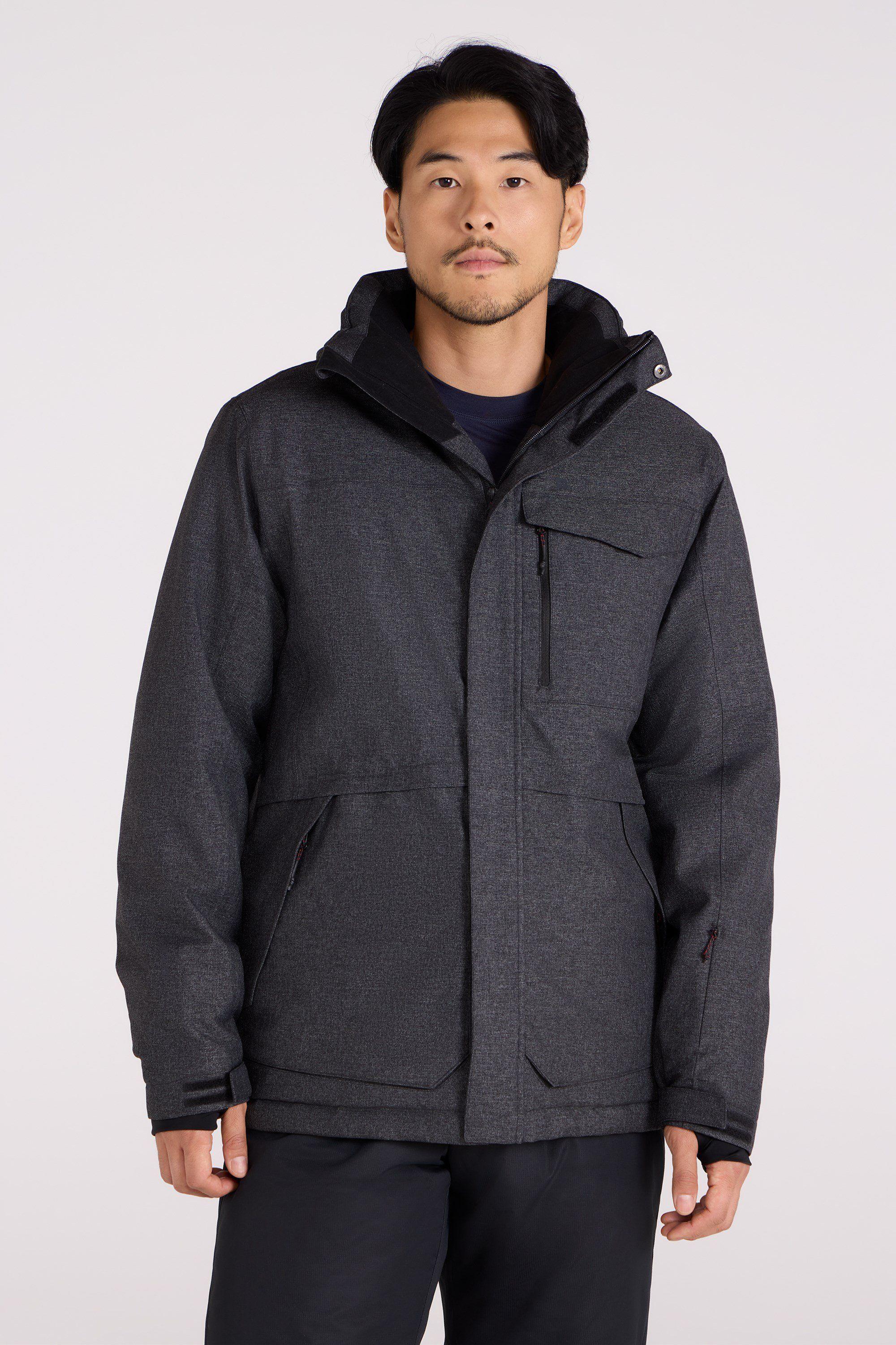 'Comet II' Breathable Padded Waterproof Full Zip Hooded Ski Jacket by MOUNTAIN WAREHOUSE