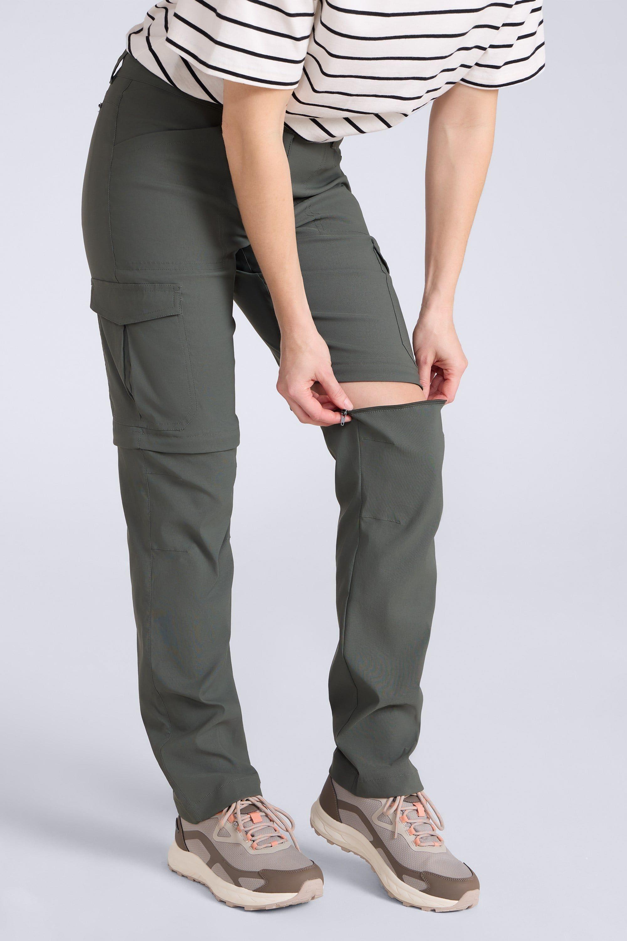 'Conniston' Stretchy Quick Dry Comfortable Casual Zip Off Trouser by MOUNTAIN WAREHOUSE