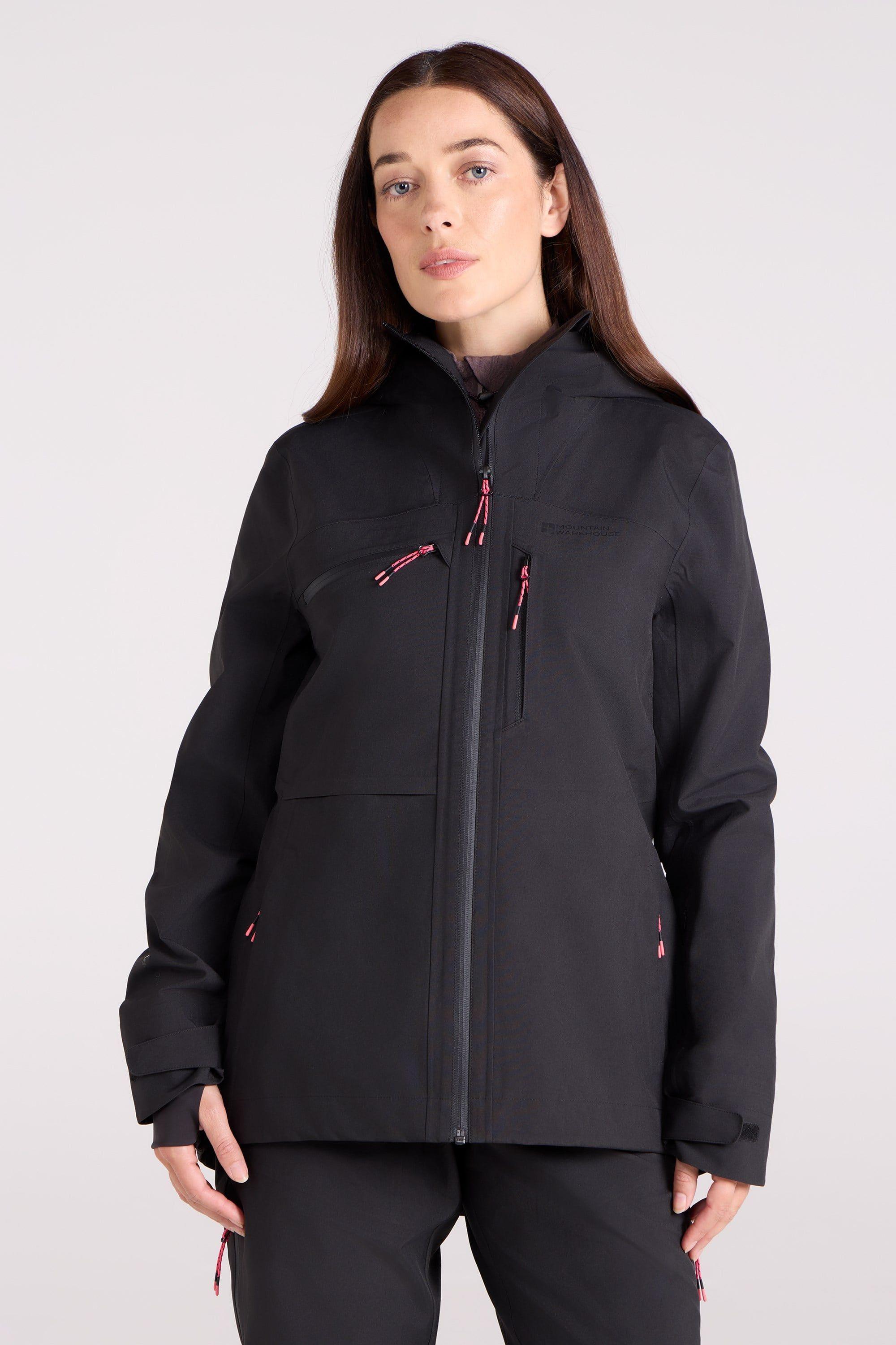 'Cortina' Extreme 3 Layer Waterproof Adjustable Hood Winter Ski Jacket by MOUNTAIN WAREHOUSE