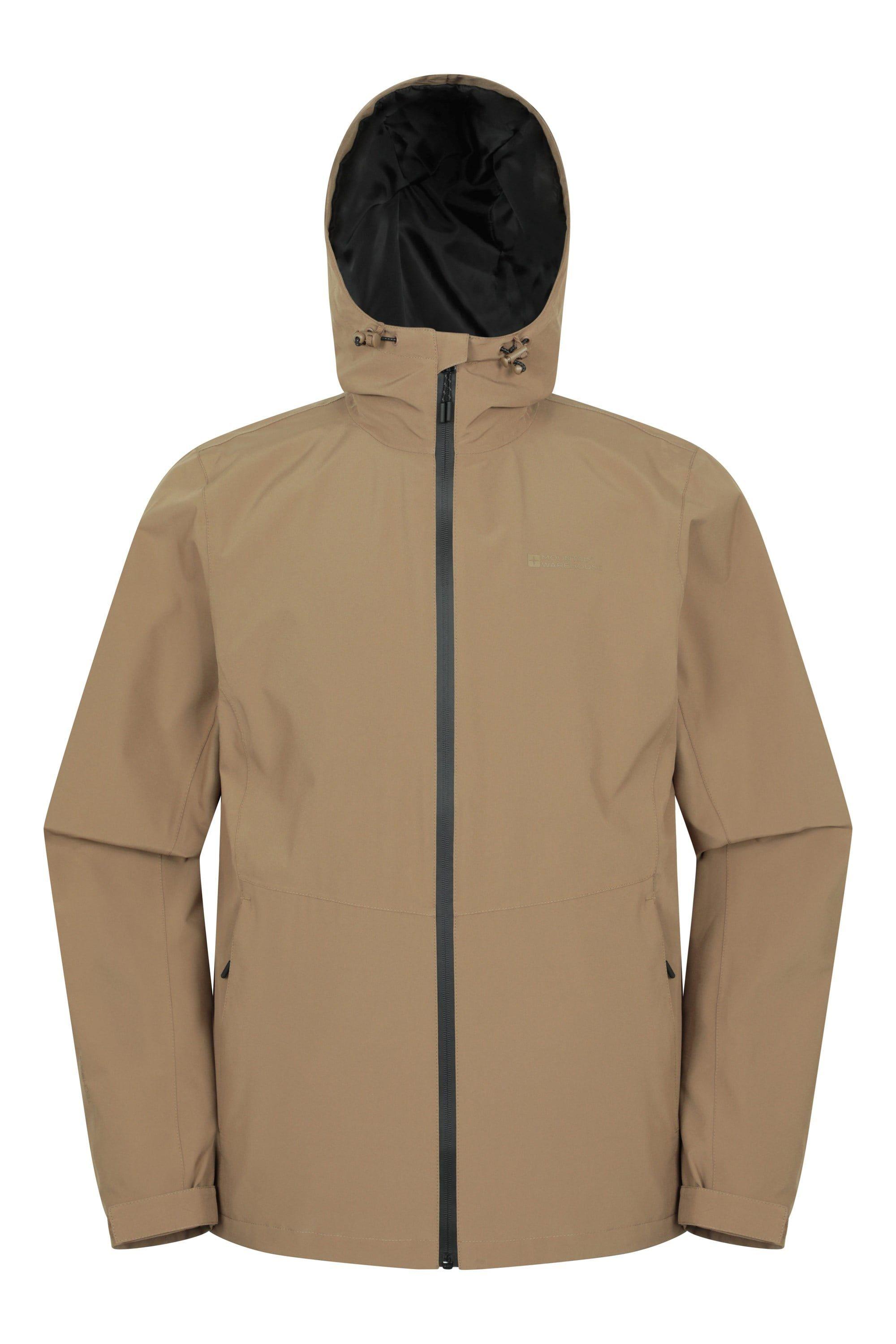 Covert Jacket Waterproof Breathable Rain Hoodie Coat by MOUNTAIN WAREHOUSE