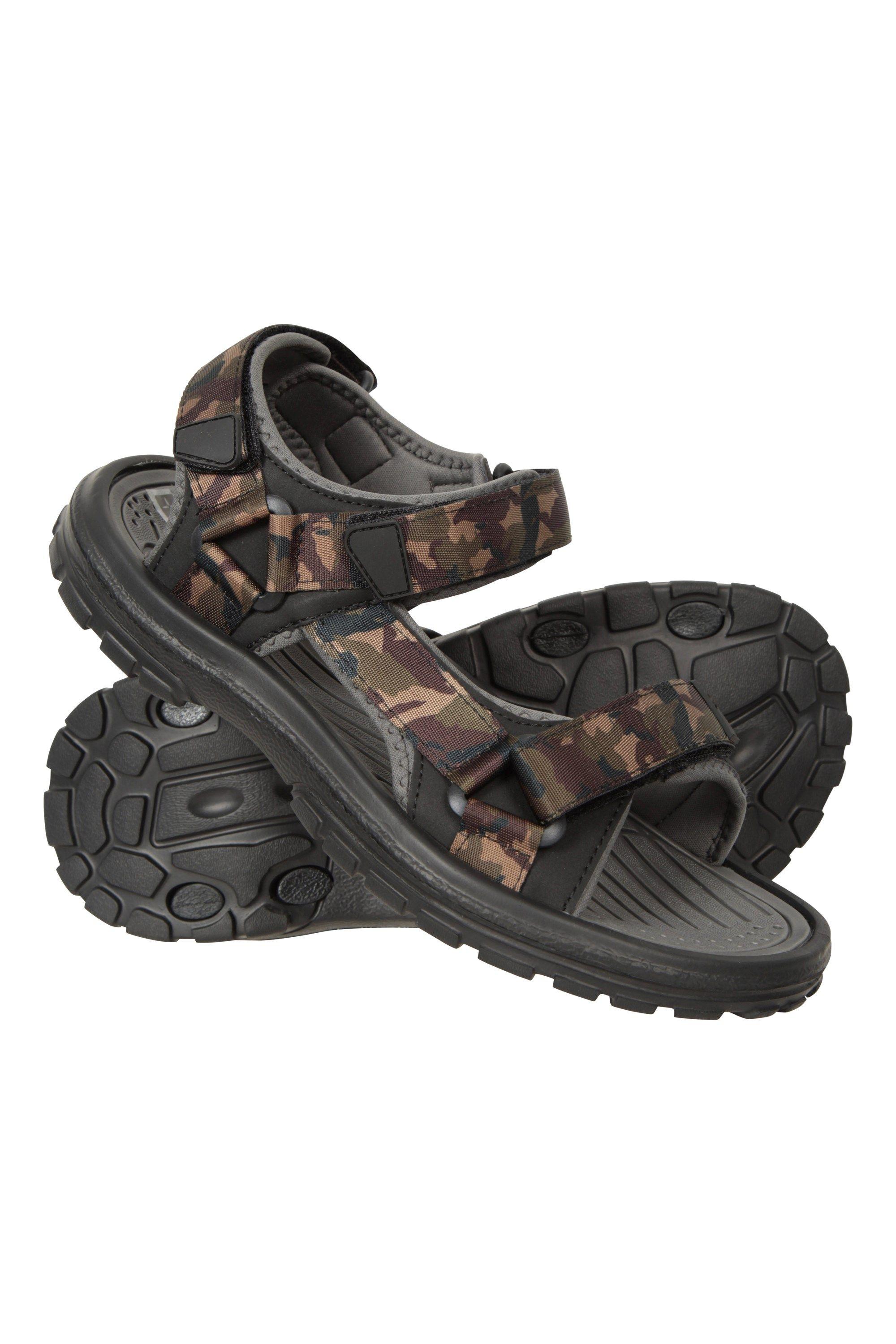 'Crete' Cushioned Non Slip Grip Open Toe Touch Strap Summer Sandals by MOUNTAIN WAREHOUSE