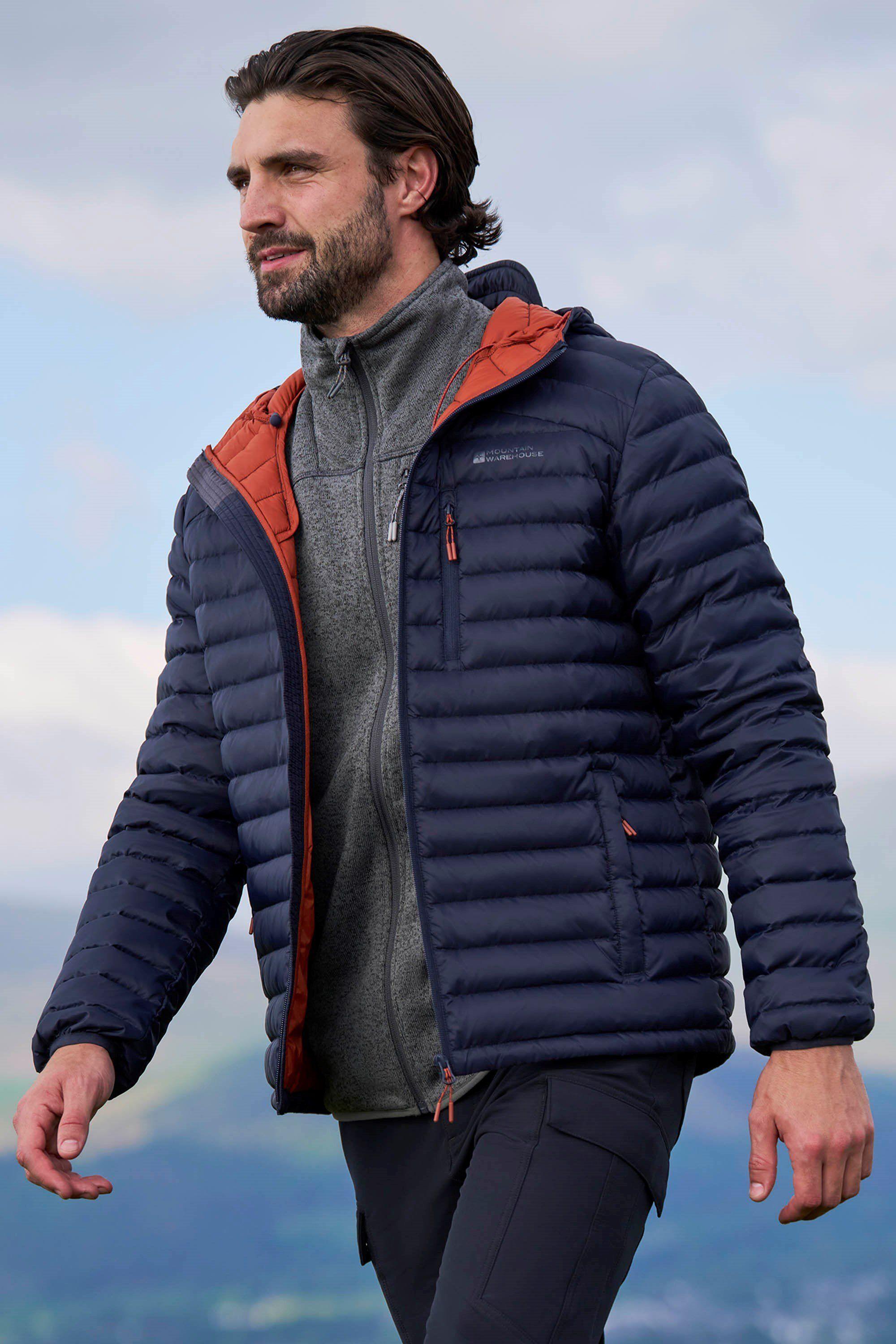 Down Padded Jacket Water Resistant Hooded Winter Coat by MOUNTAIN WAREHOUSE
