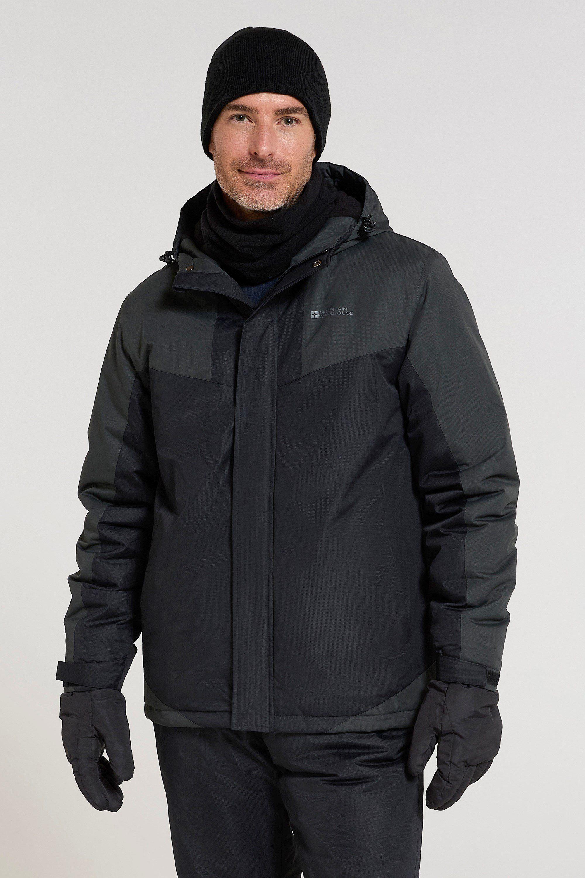 'Dusk' Water Resistant Adjustable Hood Fleece Lined Ski Jacket by MOUNTAIN WAREHOUSE