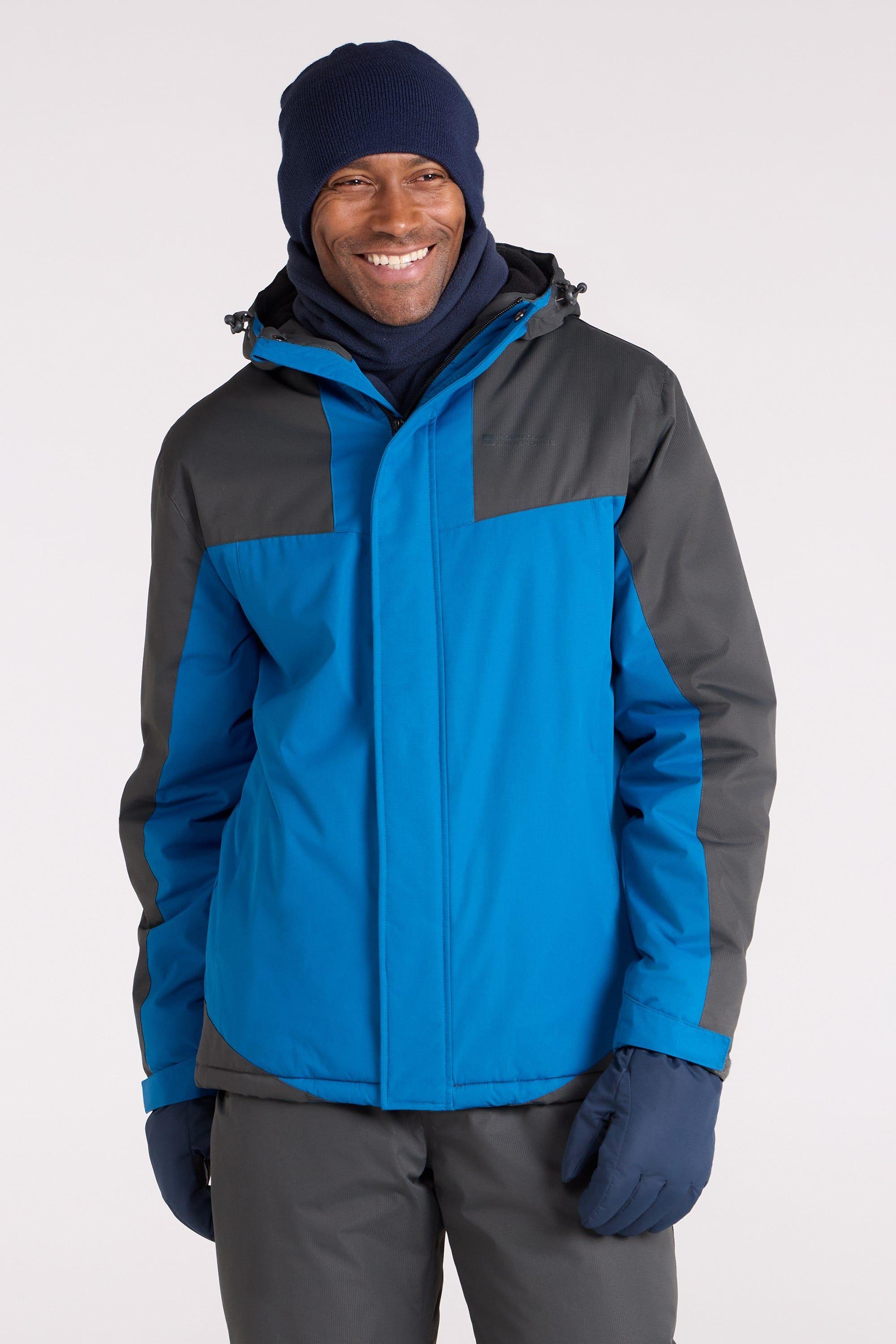 'Dusk' Water Resistant Adjustable Hood Fleece Lined Ski Jacket by MOUNTAIN WAREHOUSE