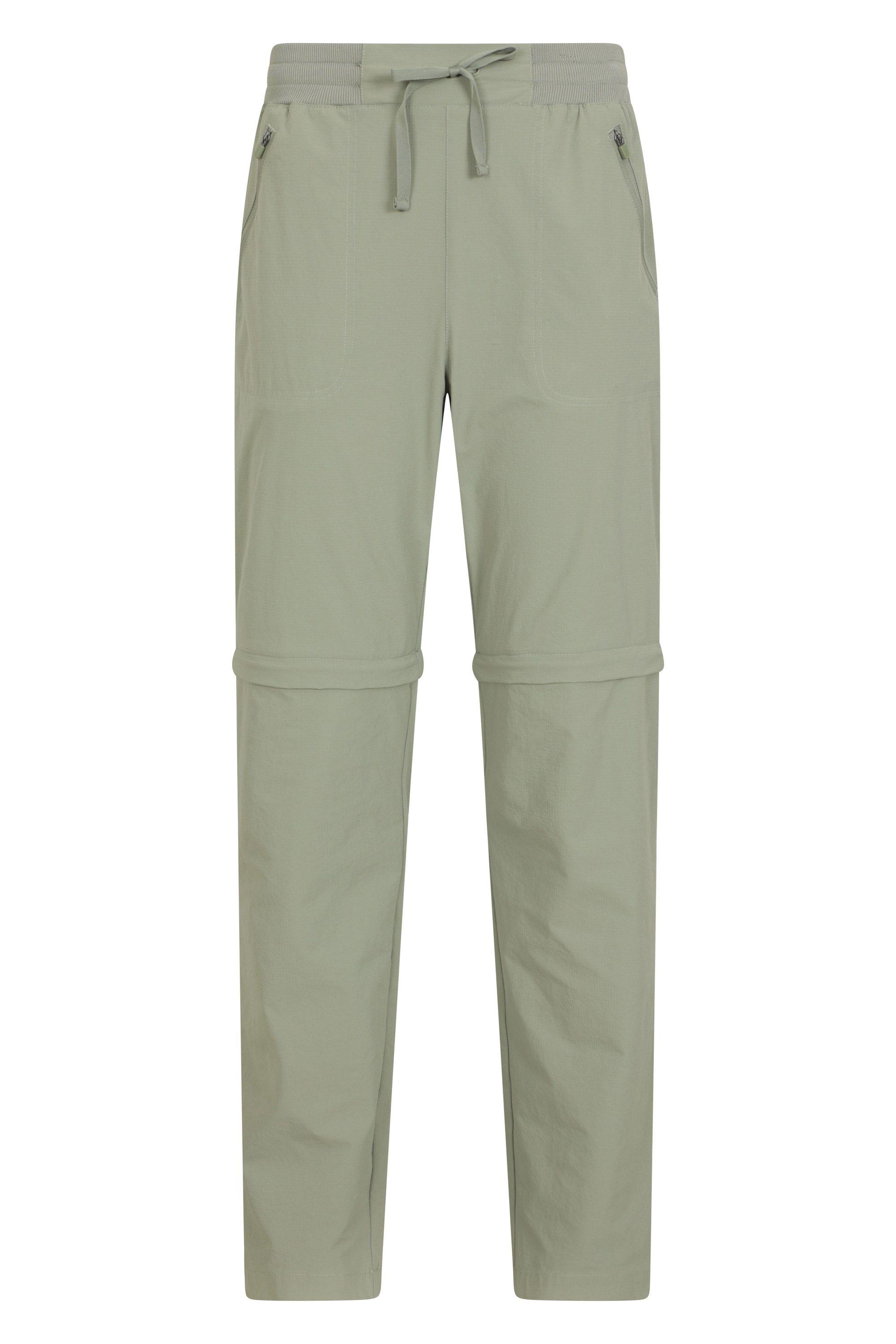 'Explorer' Short Length Lightweight Convertible Zip-Off Trousers by MOUNTAIN WAREHOUSE