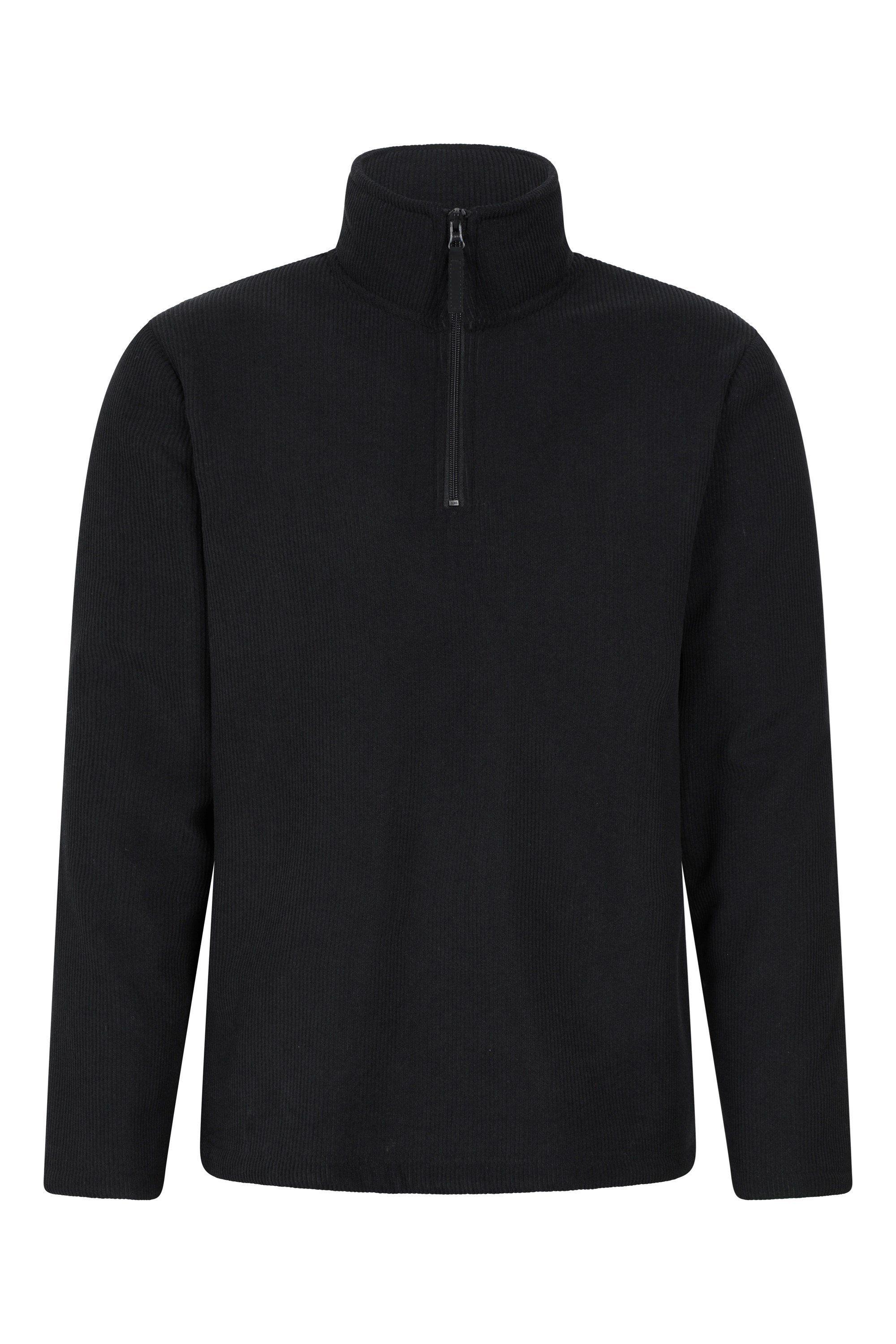 'Farland' Warm Comfortable Casual Fleece Lined Cosy Half Zip Pullover by MOUNTAIN WAREHOUSE