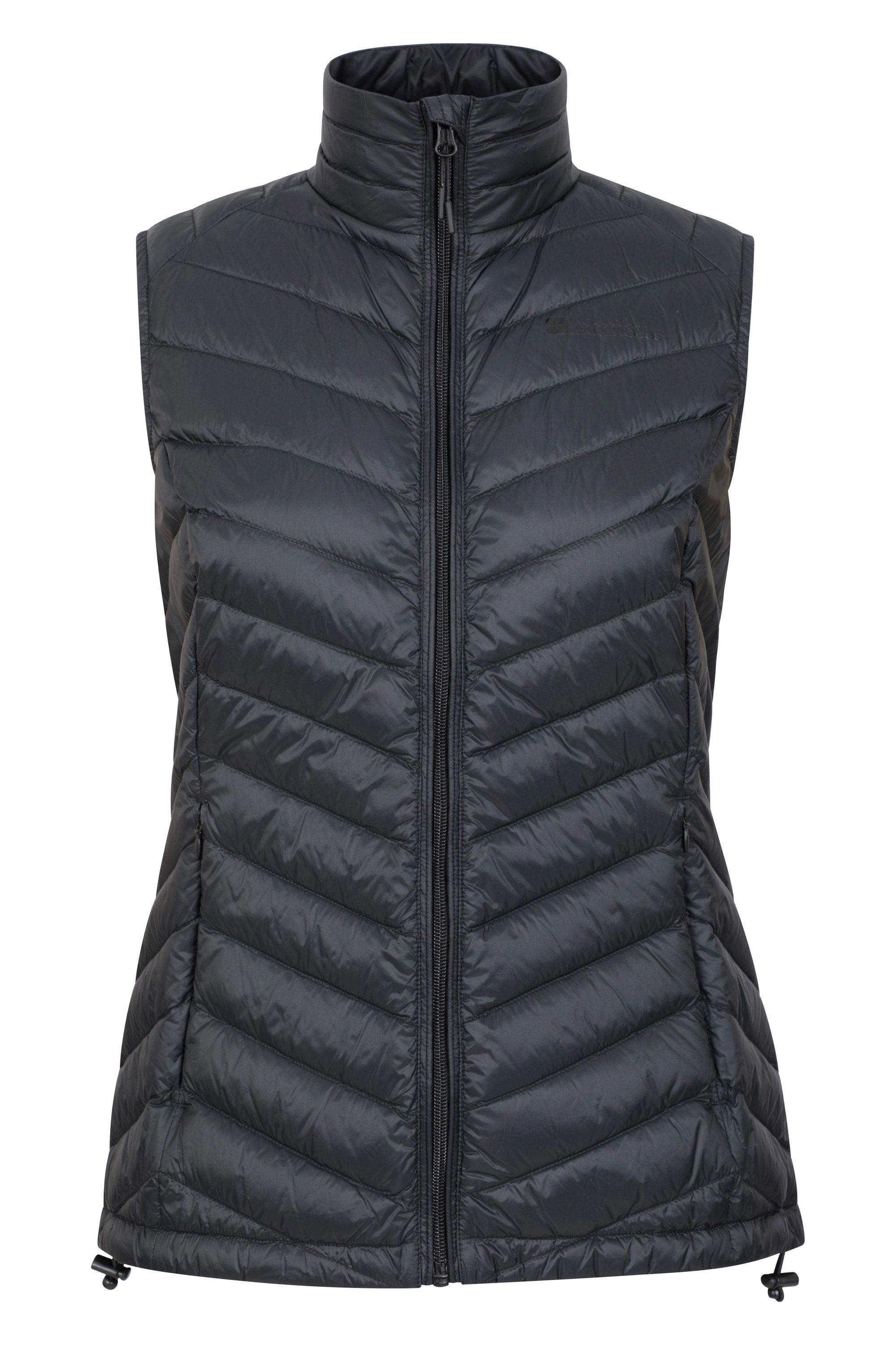 Featherweight Down Gilet Lightweight Vest Coat by MOUNTAIN WAREHOUSE