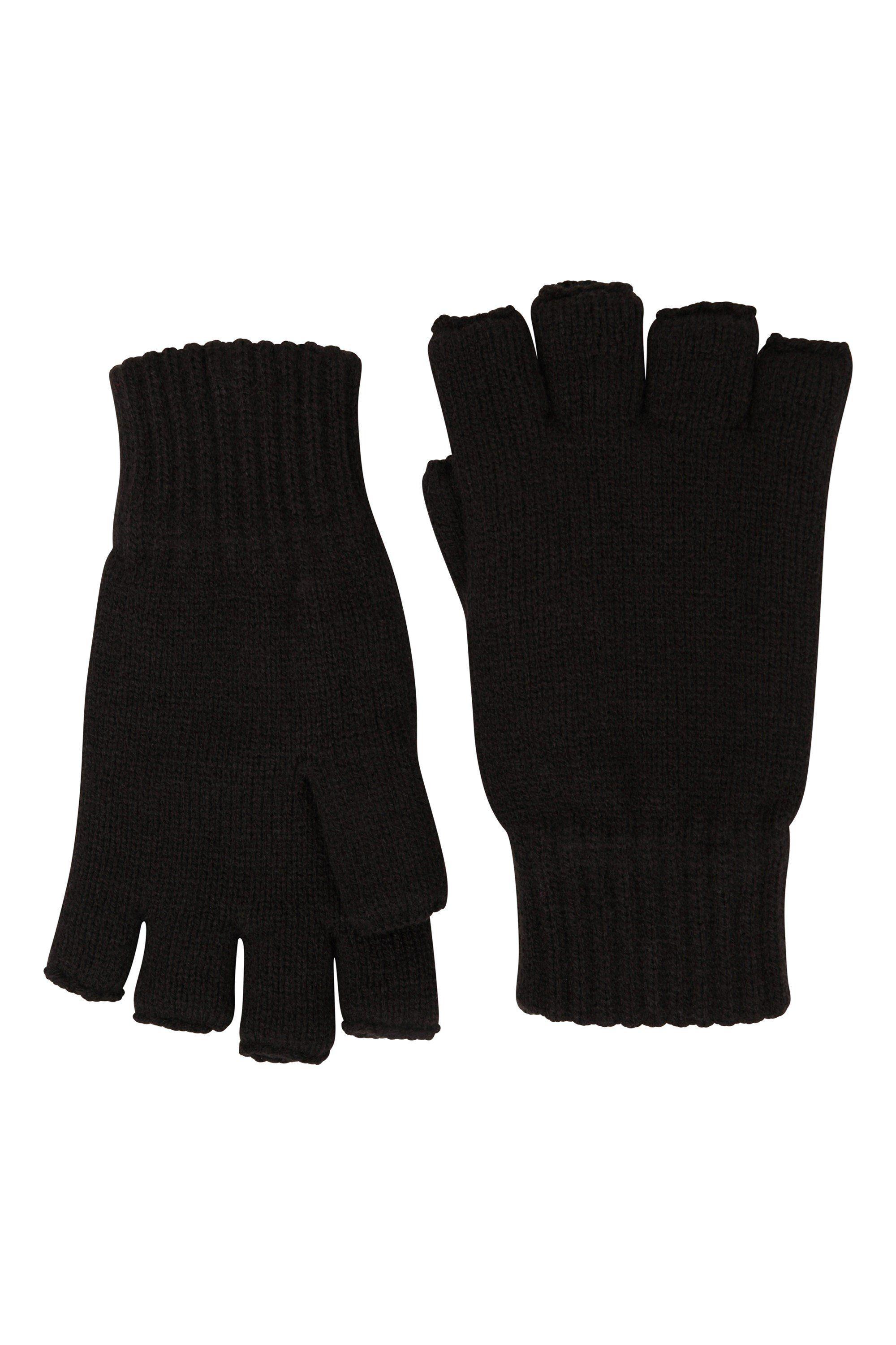 Fingerless Cycling Travelling Knitted Skiing Gloves by MOUNTAIN WAREHOUSE