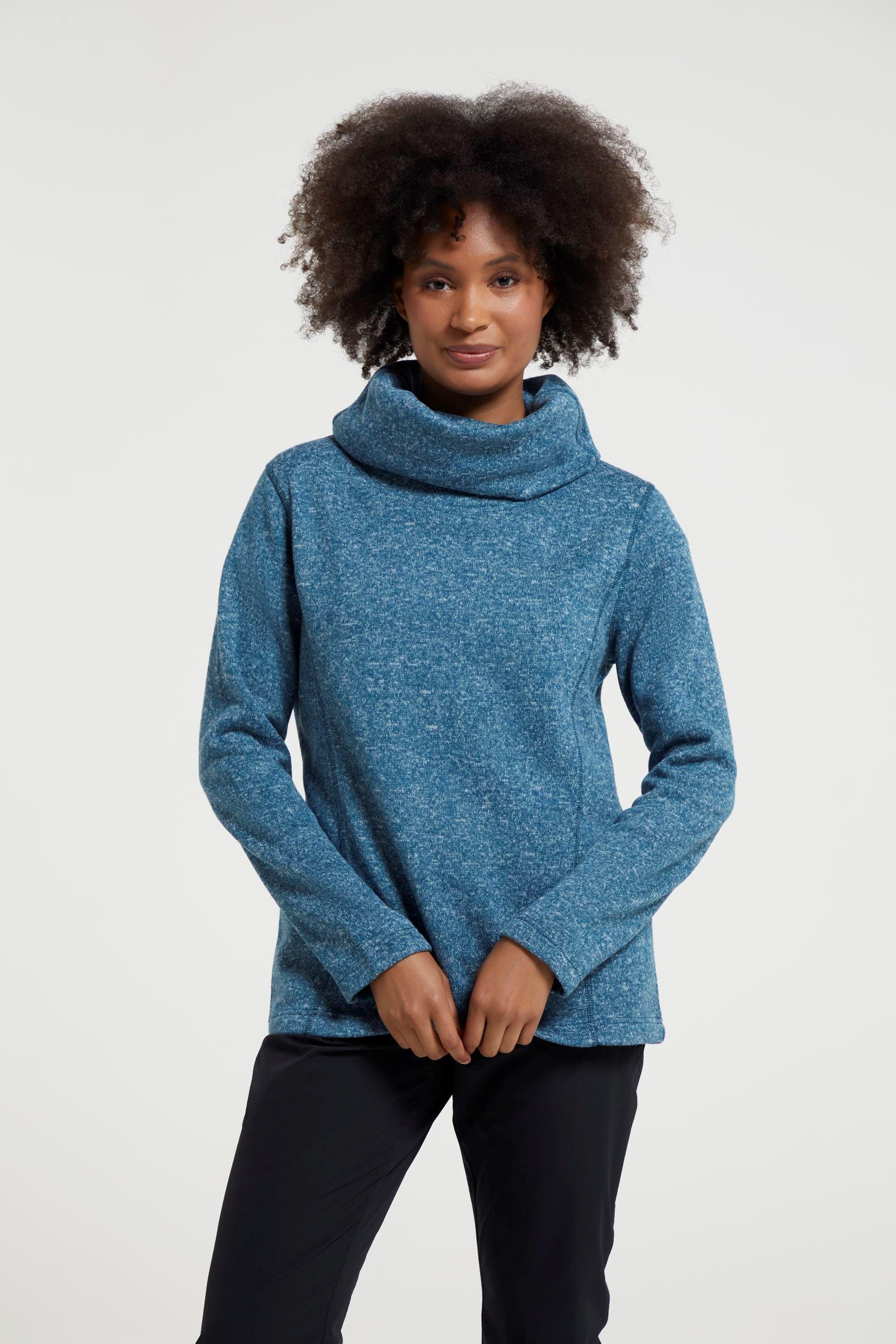 Fleece Top Cowl Neck Lightweight Jumper by MOUNTAIN WAREHOUSE