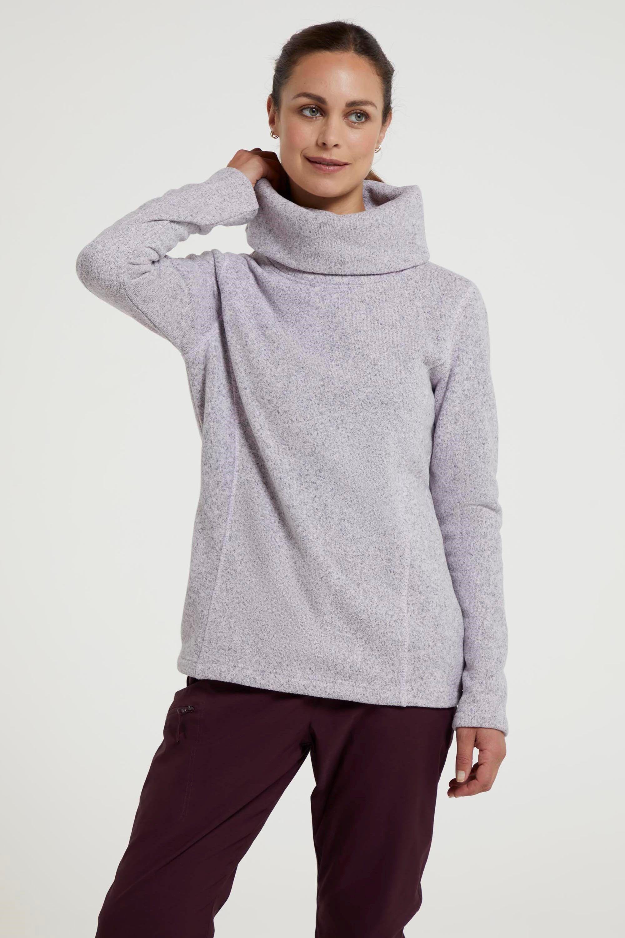 Fleece Top Cowl Neck Lightweight Jumper by MOUNTAIN WAREHOUSE