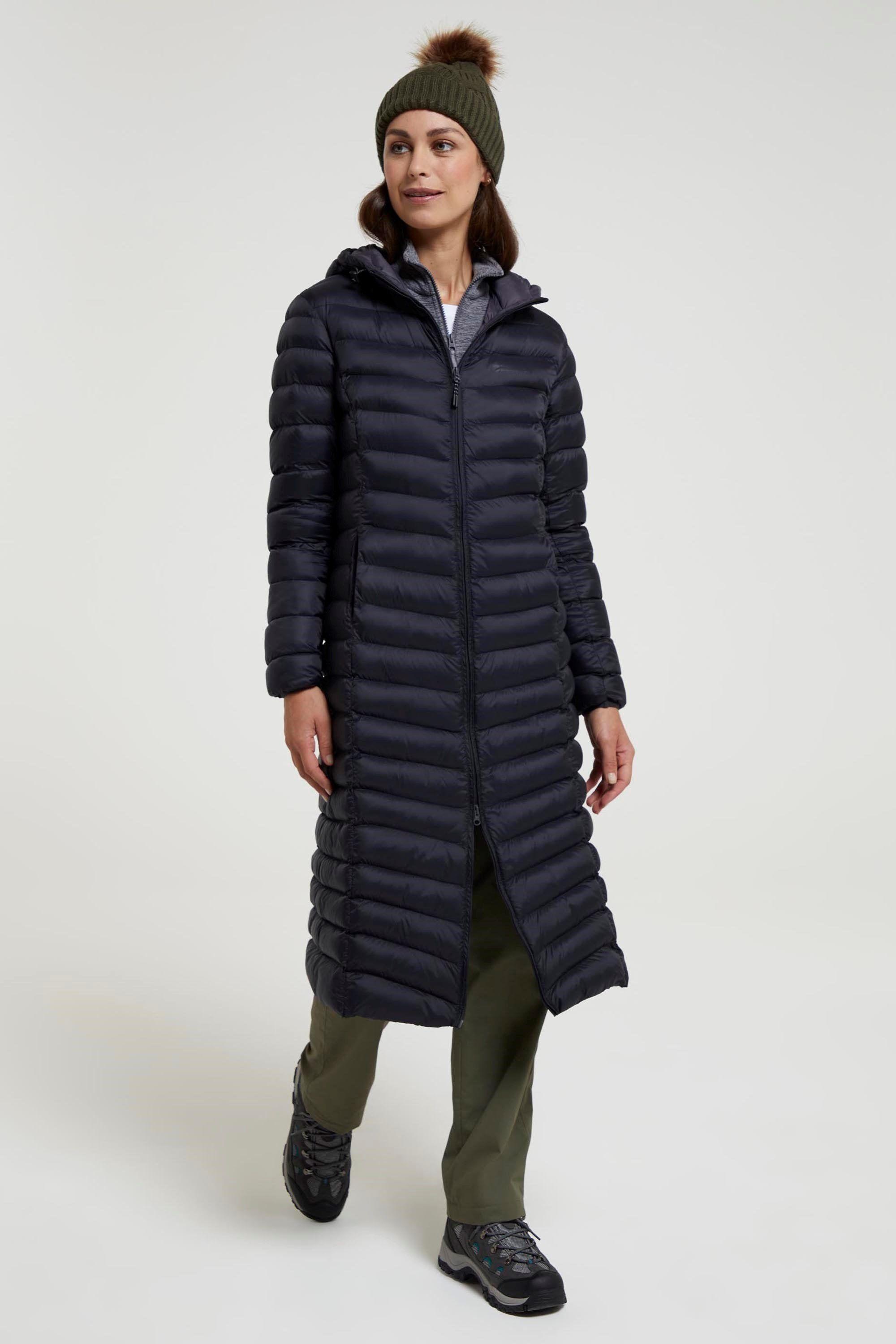 'Florence' Extra Long Padded Water Resistant Winter Jacket by MOUNTAIN WAREHOUSE